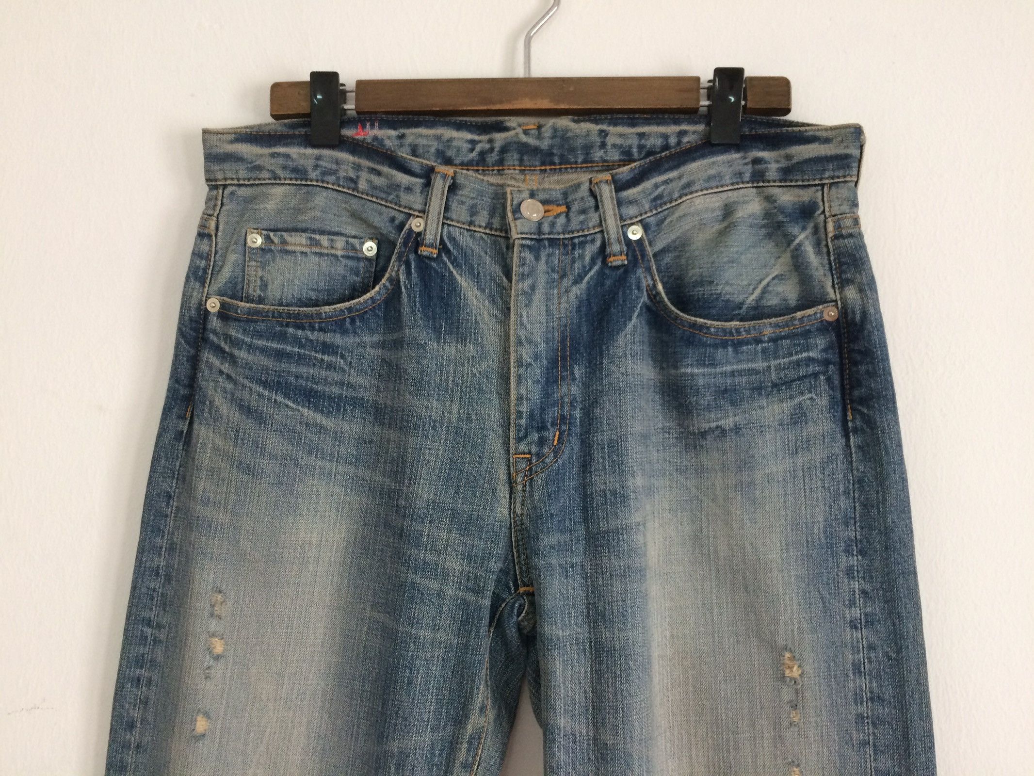 Japanese Brand × Swagger 🔥🔥Swagger Distressed Jeans Denim Size US 32 / EU 48 - 3 Thumbnail