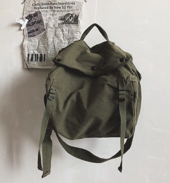 Japanese Brand × Vintage Utility grunge military messenger shoulder bag Size ONE SIZE - 6 Thumbnail