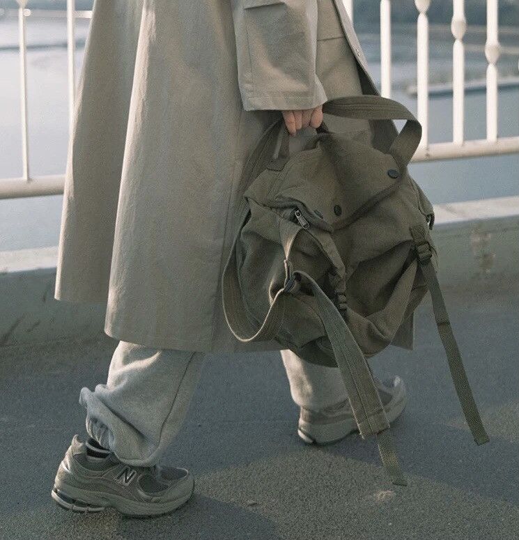 Japanese Brand × Vintage Utility grunge military messenger shoulder bag Size ONE SIZE - 3 Thumbnail
