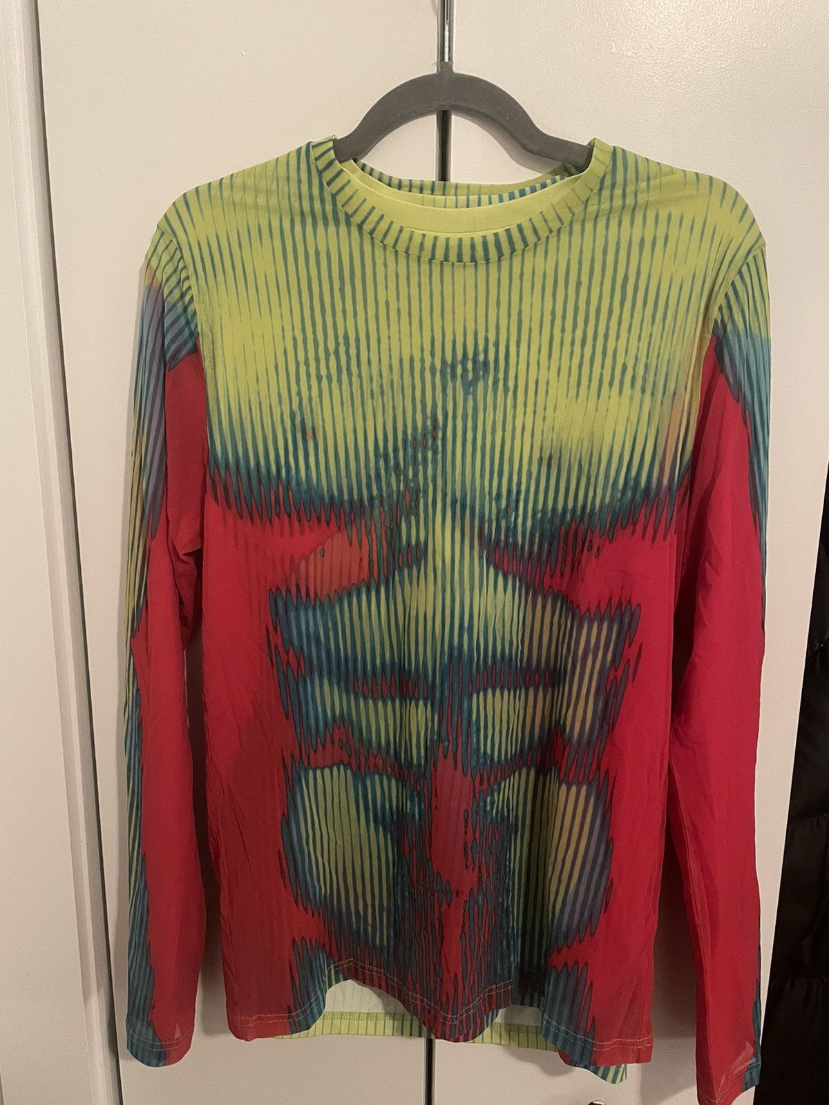 Y/Project x Jean Paul Gaultier Sweater with Mesh Overlay