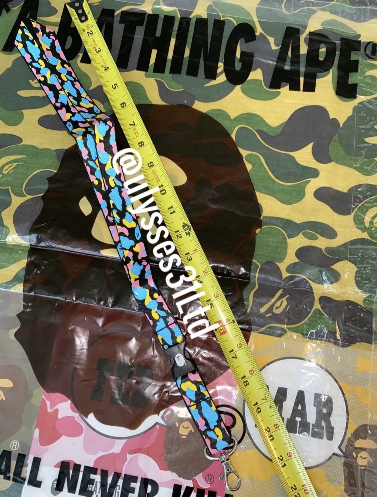 Bape Bape Lanyard Size ONE SIZE - 8 Thumbnail
