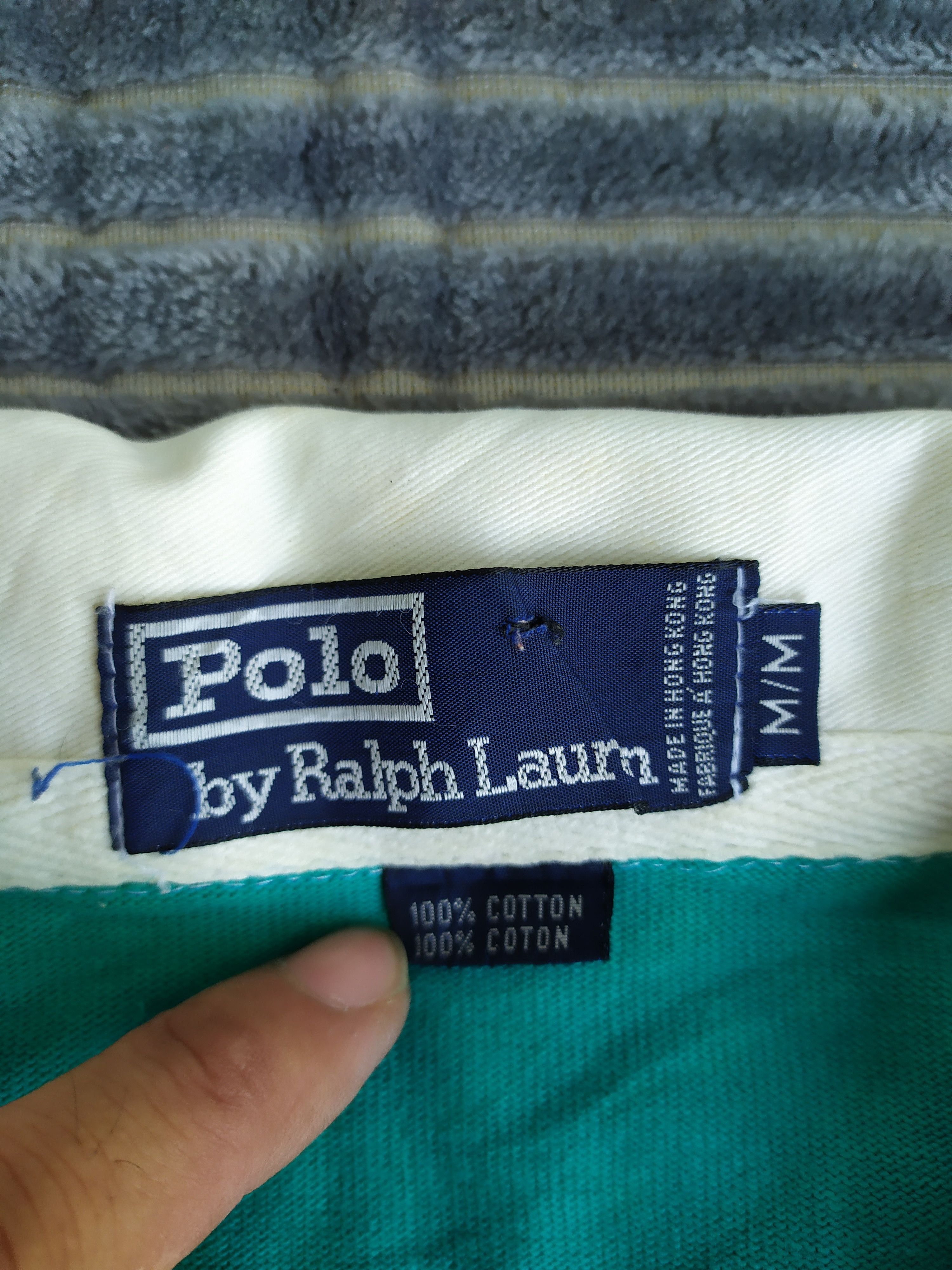Polo Ralph Lauren × Vintage Vintage Polo Ralph Lauren Rugby Shirt Size US M / EU 48-50 / 2 - 4 Thumbnail