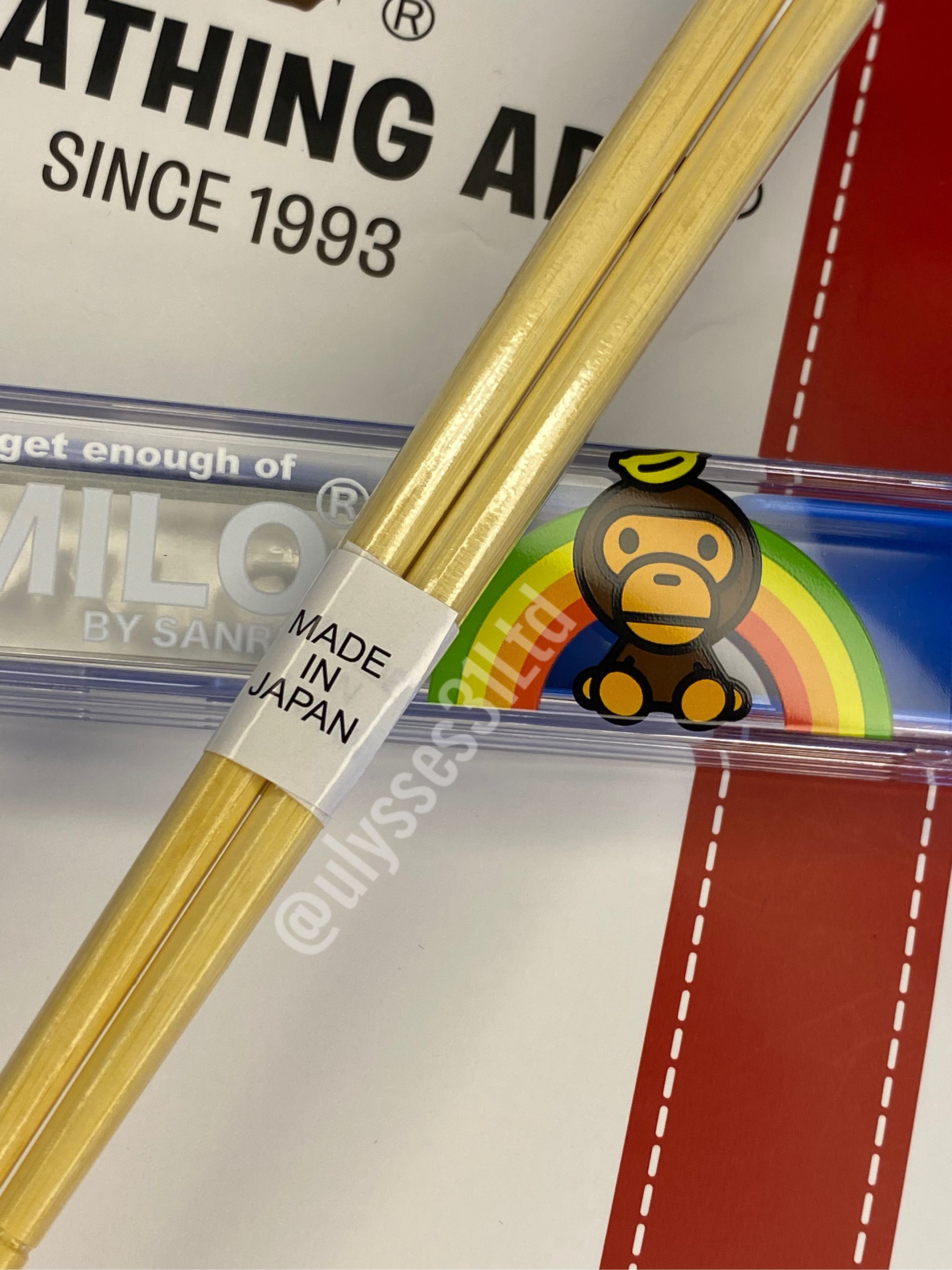 Bape Bape Baby Milo Chop Stick Set Size ONE SIZE - 8 Thumbnail