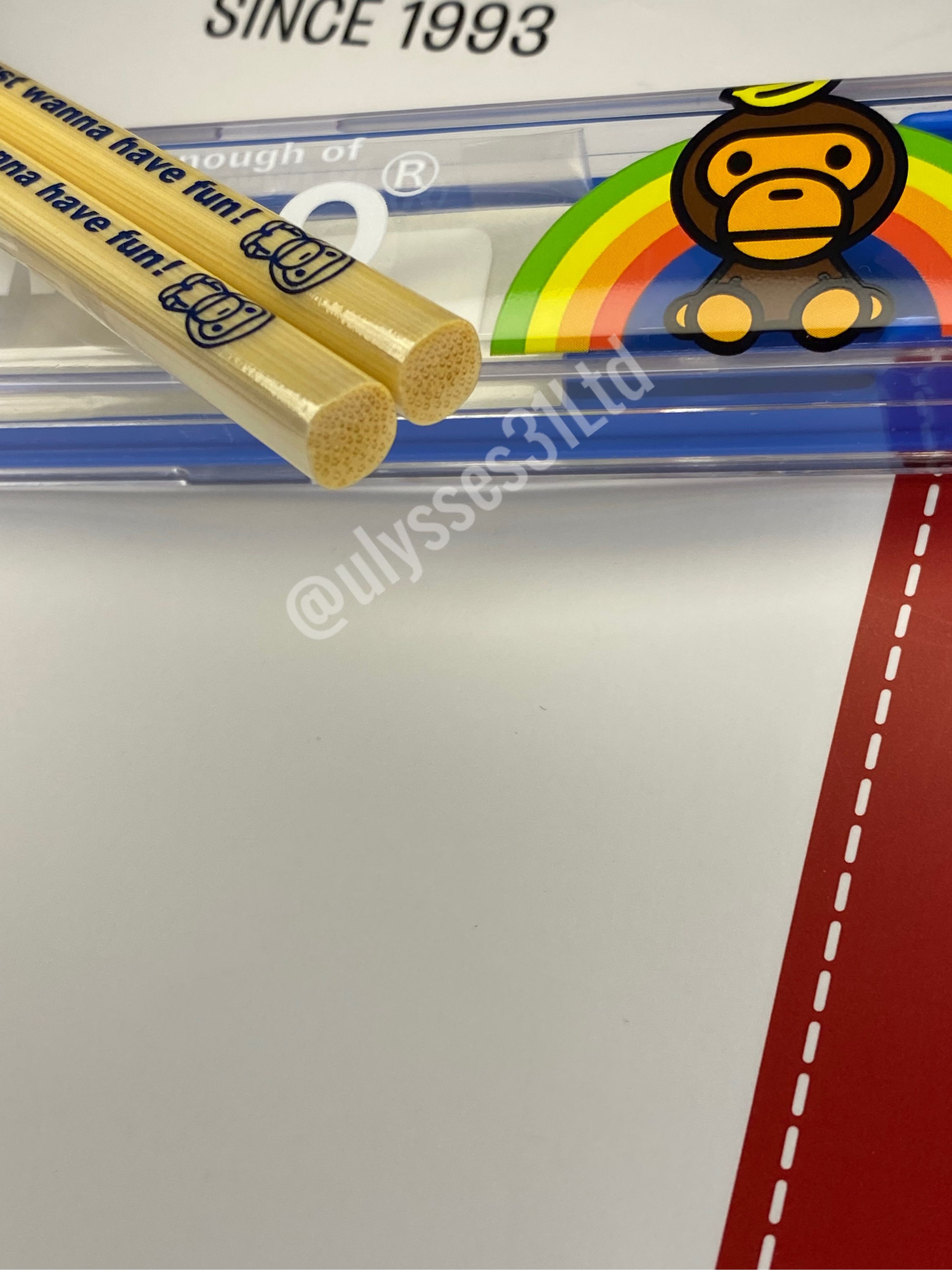 Bape Bape Baby Milo Chop Stick Set Size ONE SIZE - 7 Thumbnail
