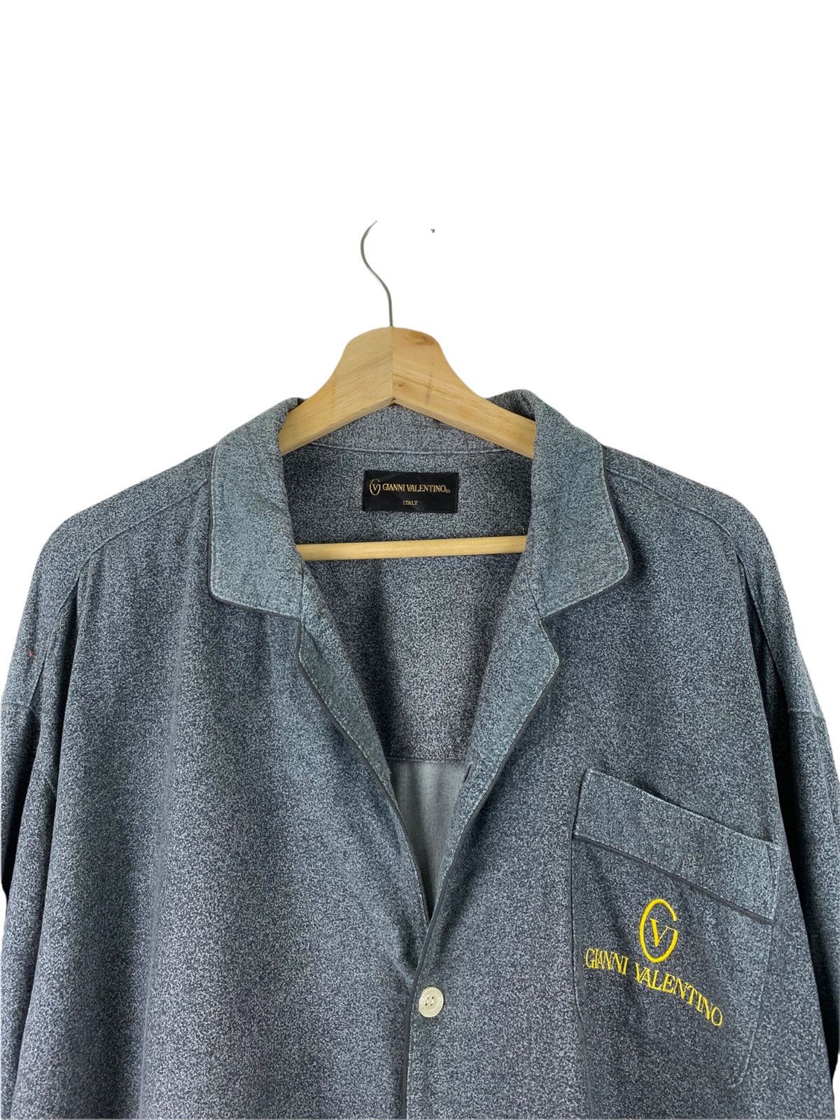 Gianni Valentino × Valentino × Vintage Vintage Gianni Valentino Italy button up shirt Size US L / EU 52-54 / 3 - 4 Thumbnail