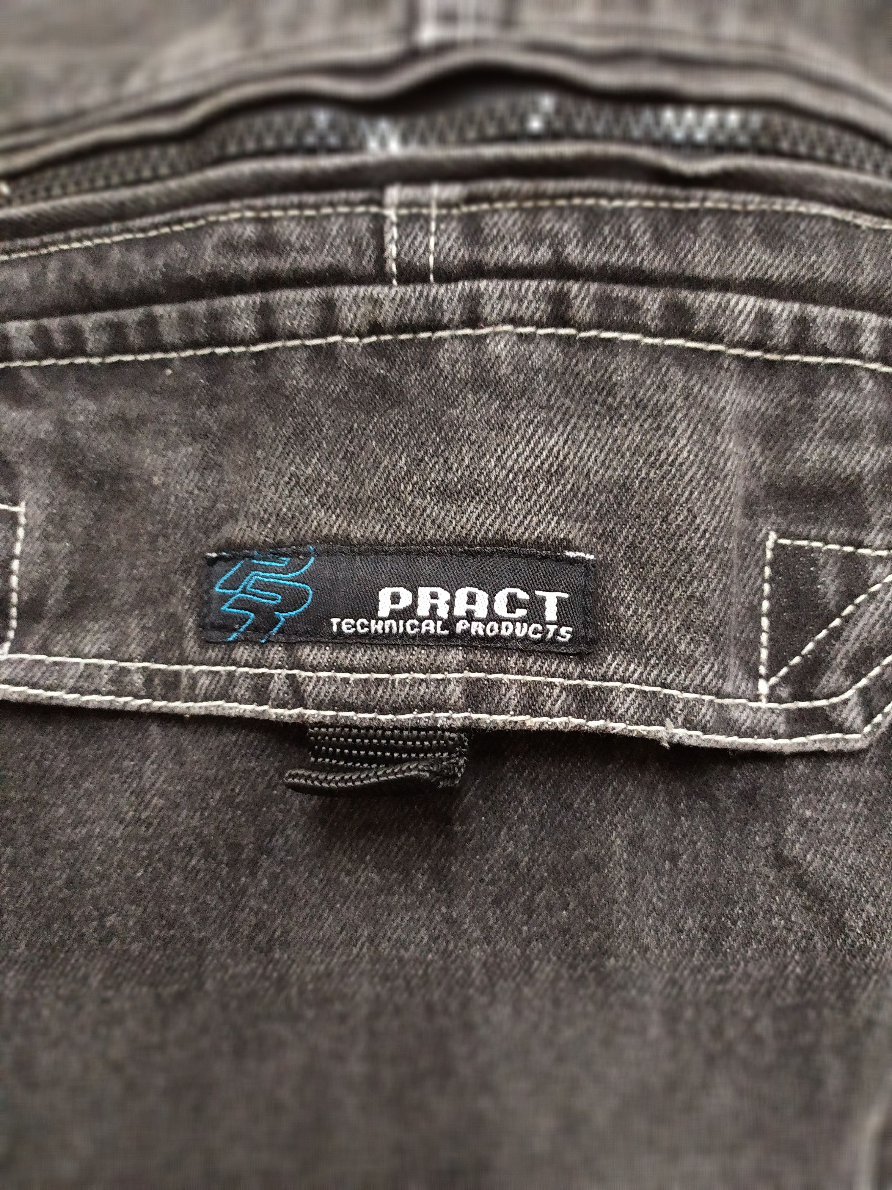 Japanese Brand VINTAGE PRACT DENIM BLACK CARGO PANTS Size US 32 / EU 48 - 19 Thumbnail