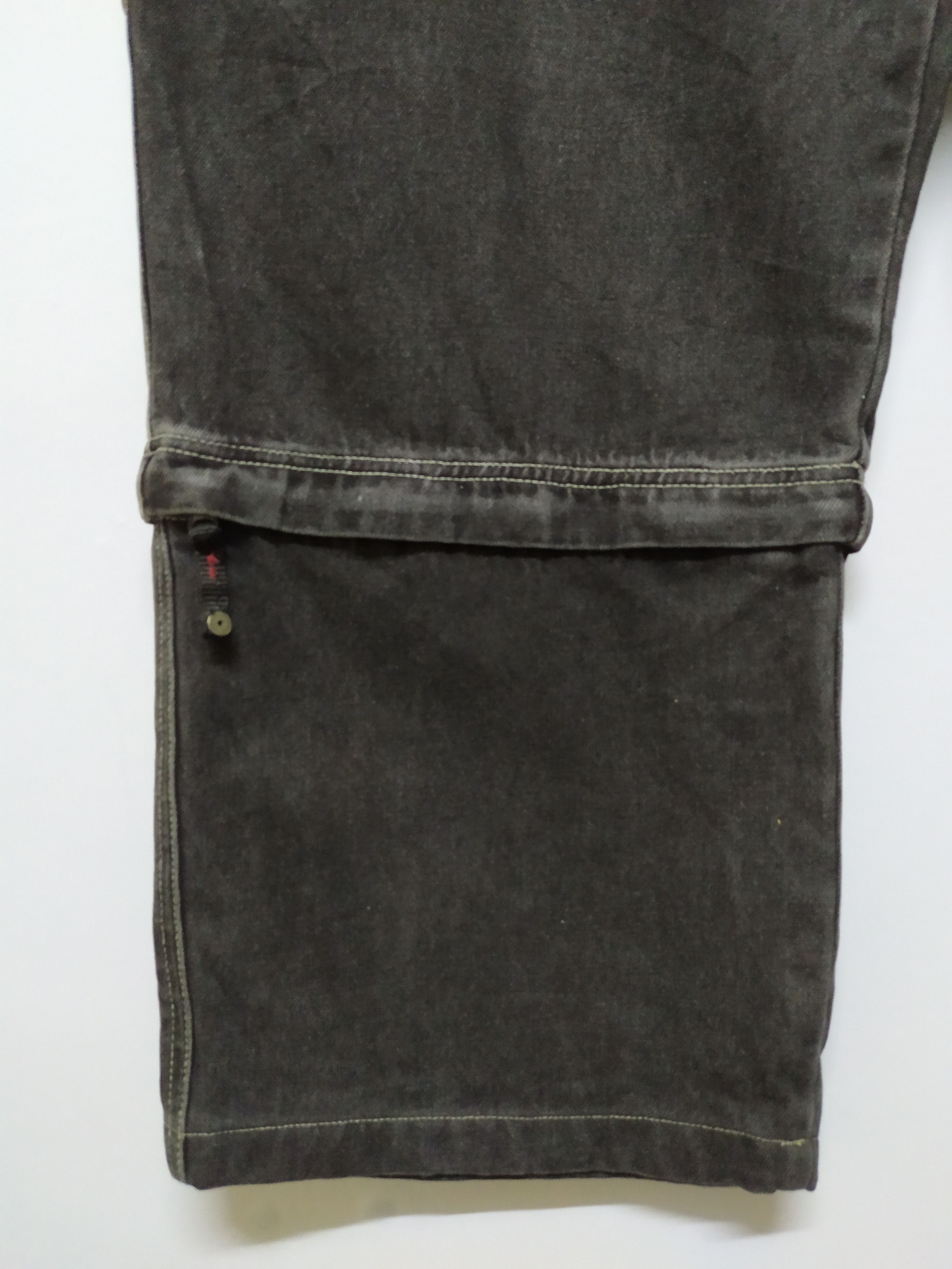 Japanese Brand VINTAGE PRACT DENIM BLACK CARGO PANTS Size US 32 / EU 48 - 12 Thumbnail