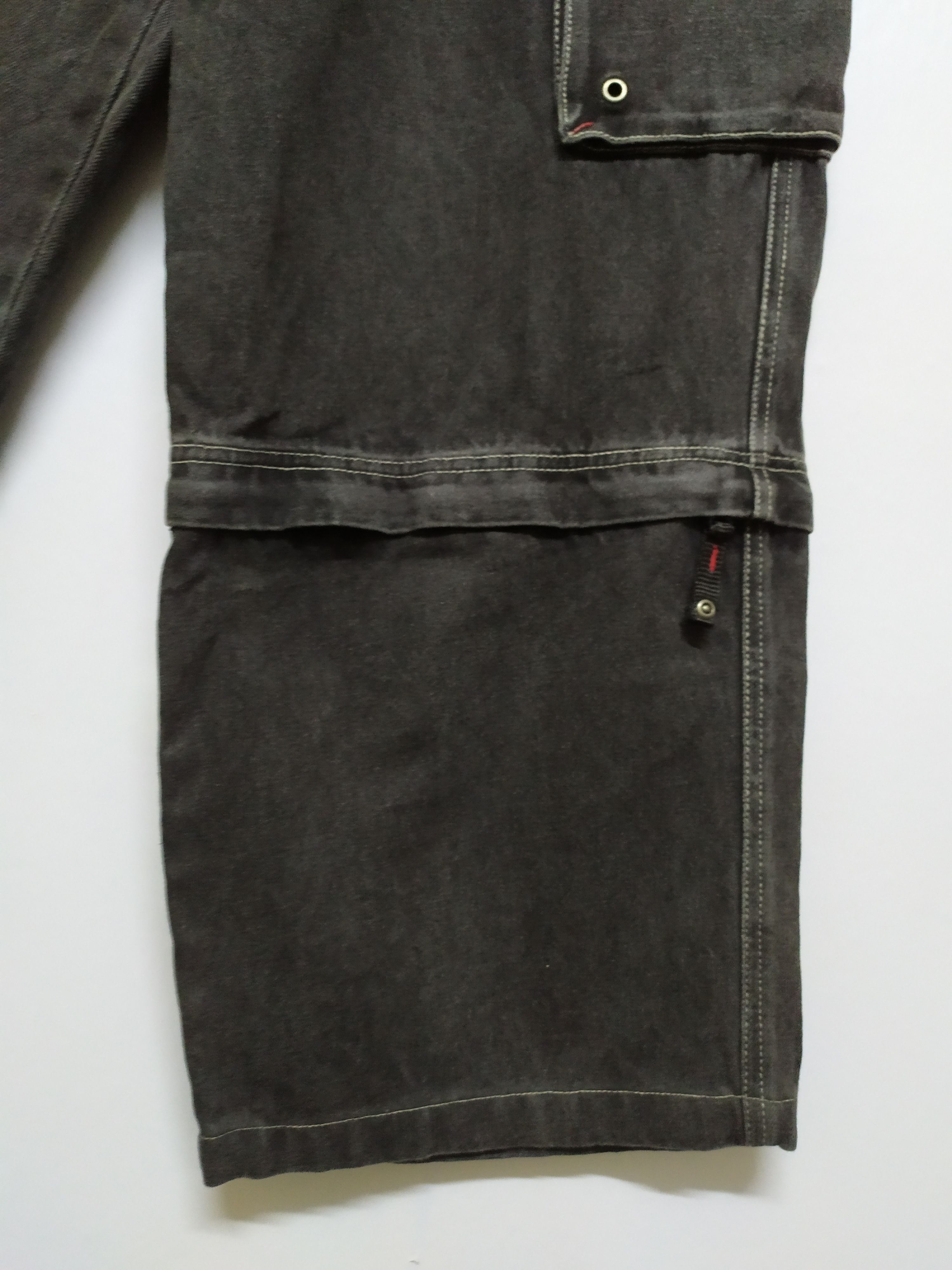 Japanese Brand VINTAGE PRACT DENIM BLACK CARGO PANTS Size US 32 / EU 48 - 13 Thumbnail