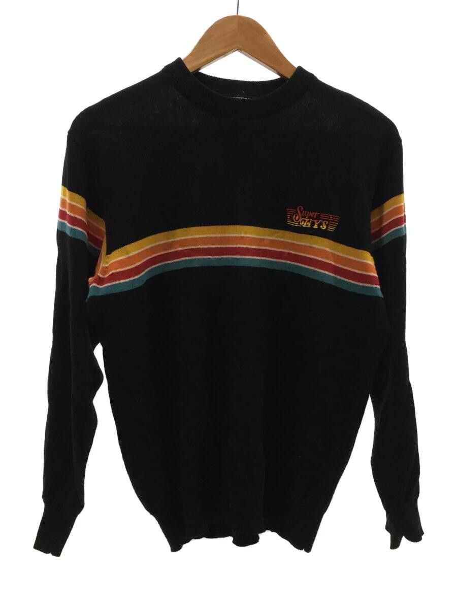 image of Hysteric Glamour Super Hys Sweater in Black, Men's (Size Small)