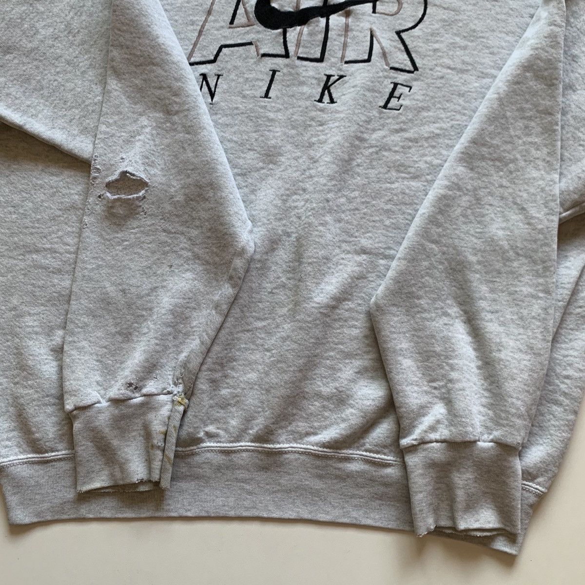 Nike Vintage 1990s Nike Embroidered Graphic Bootleg Crewneck Rare Size US XL / EU 56 / 4 - 3 Thumbnail