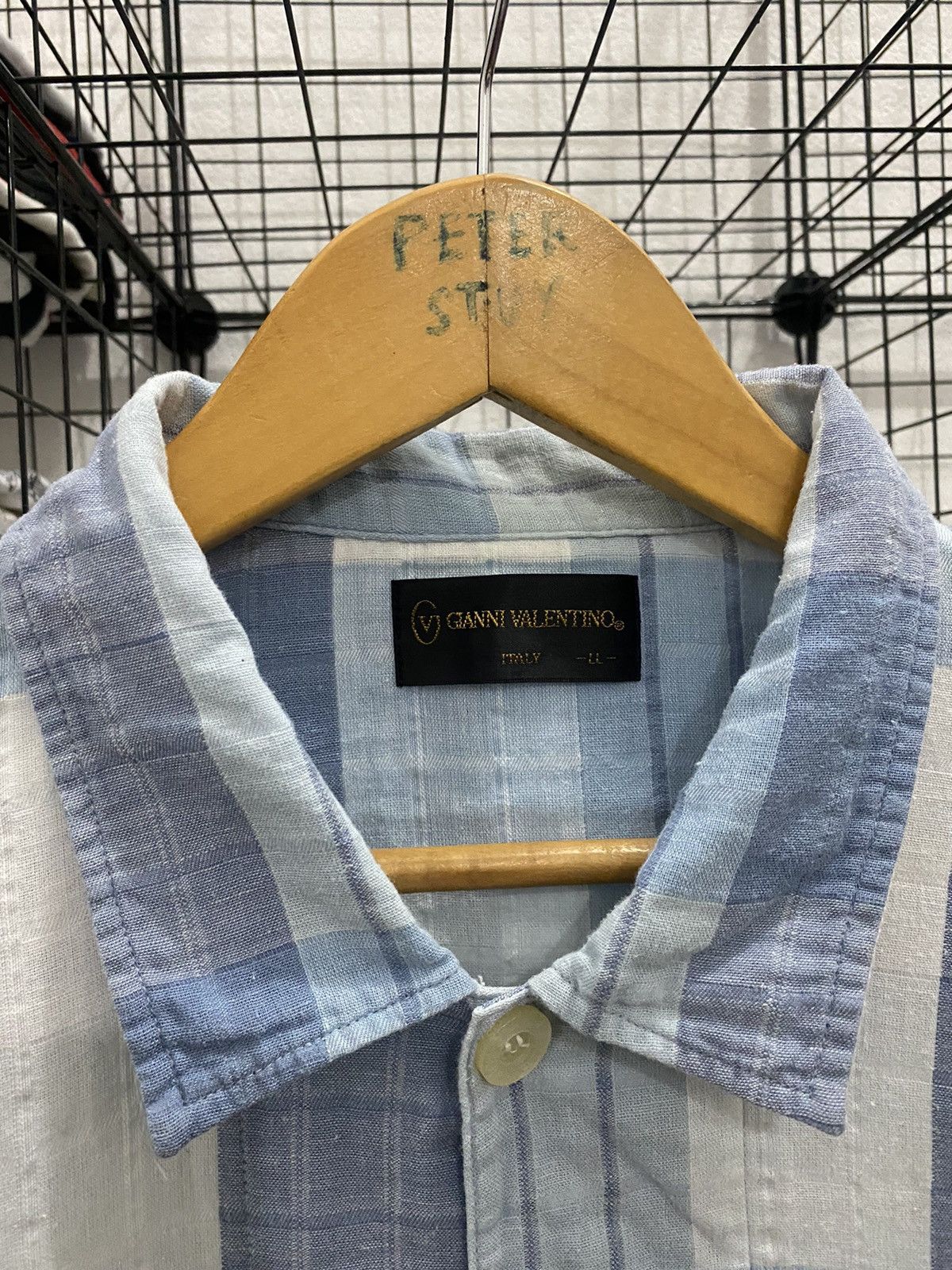 Gianni Valentino GIANNI VALENTINO FLANNEL SHIRT Size US L / EU 52-54 / 3 - 5 Thumbnail