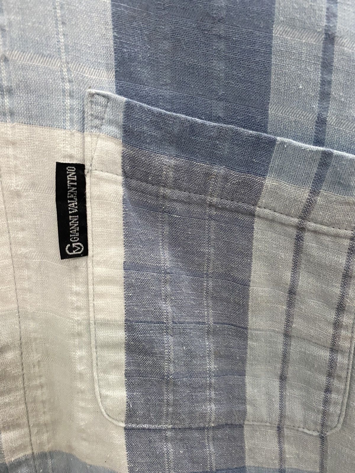 Gianni Valentino GIANNI VALENTINO FLANNEL SHIRT Size US L / EU 52-54 / 3 - 4 Thumbnail