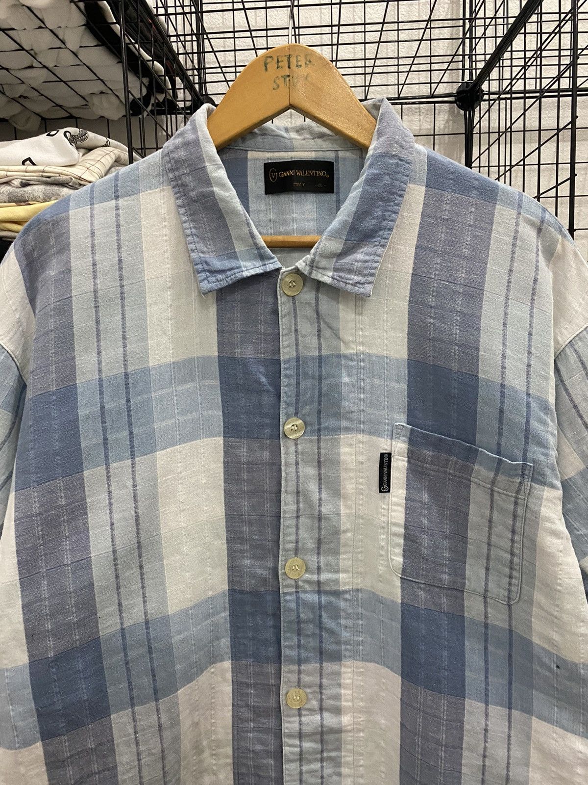 Gianni Valentino GIANNI VALENTINO FLANNEL SHIRT Size US L / EU 52-54 / 3 - 3 Thumbnail