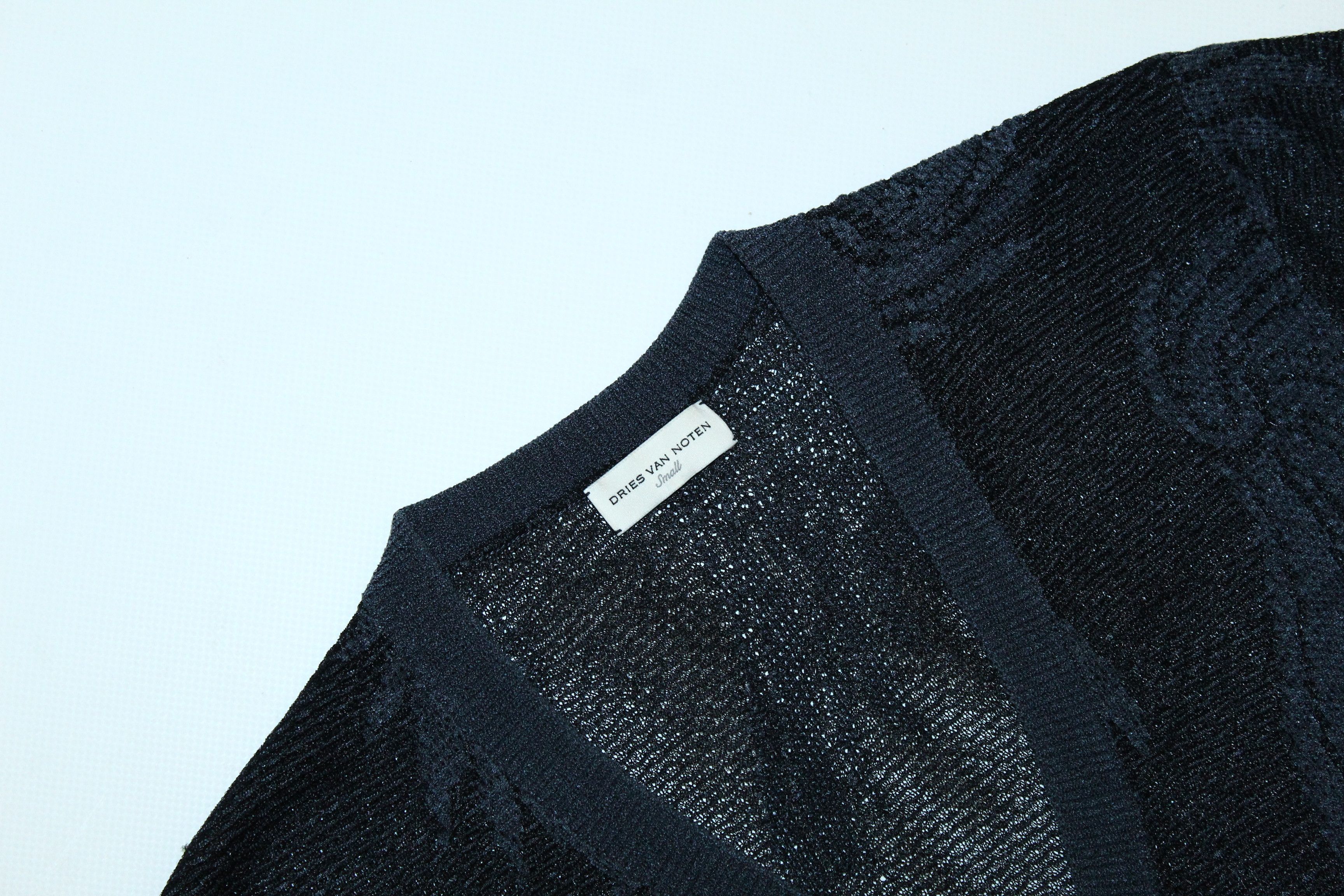 Dries Van Noten Dries Van Noten S/S16 Iconic Print Crochet Knit Jumper Size US S / EU 44-46 / 1 - 2 Thumbnail