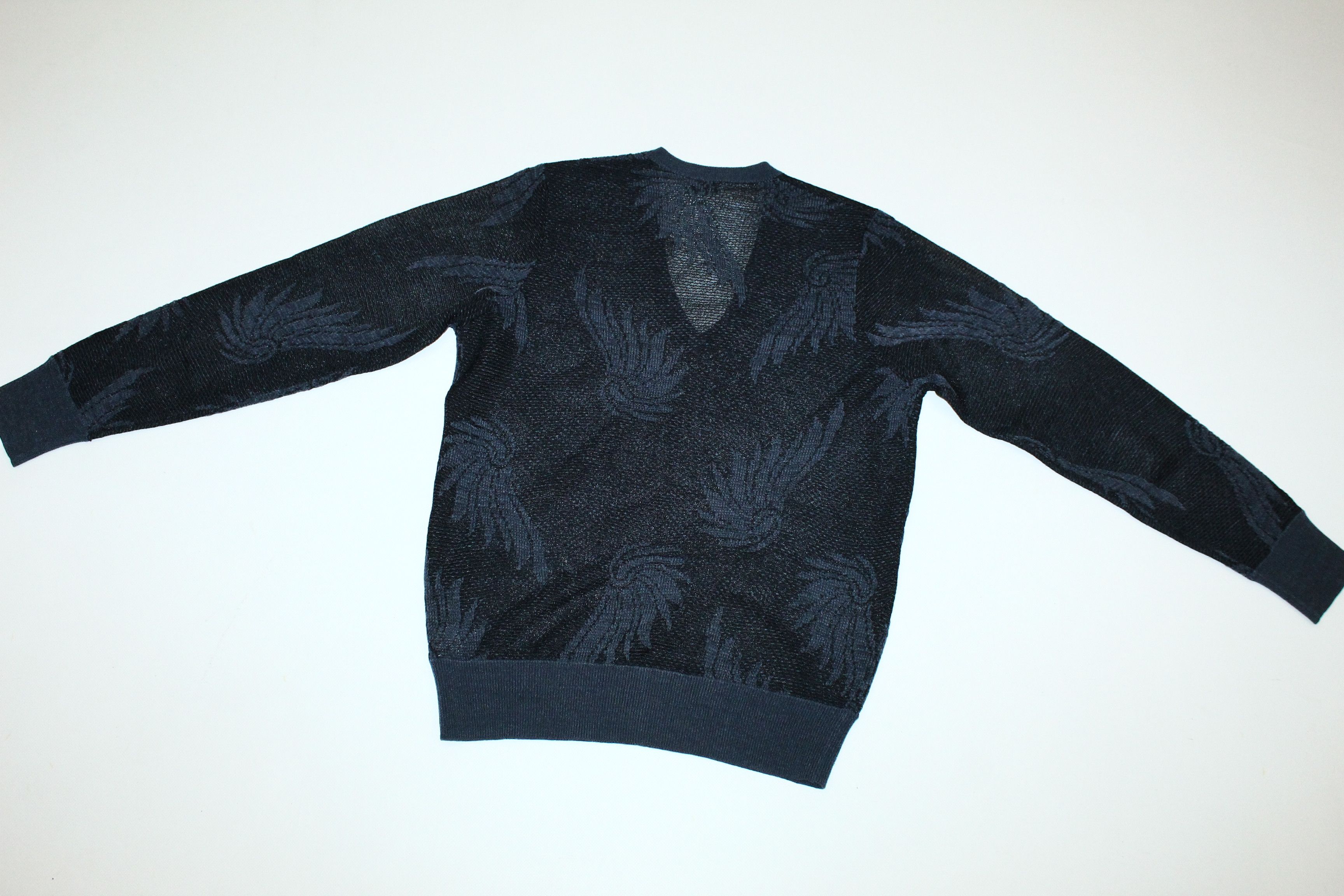 Dries Van Noten Dries Van Noten S/S16 Iconic Print Crochet Knit Jumper Size US S / EU 44-46 / 1 - 7 Thumbnail