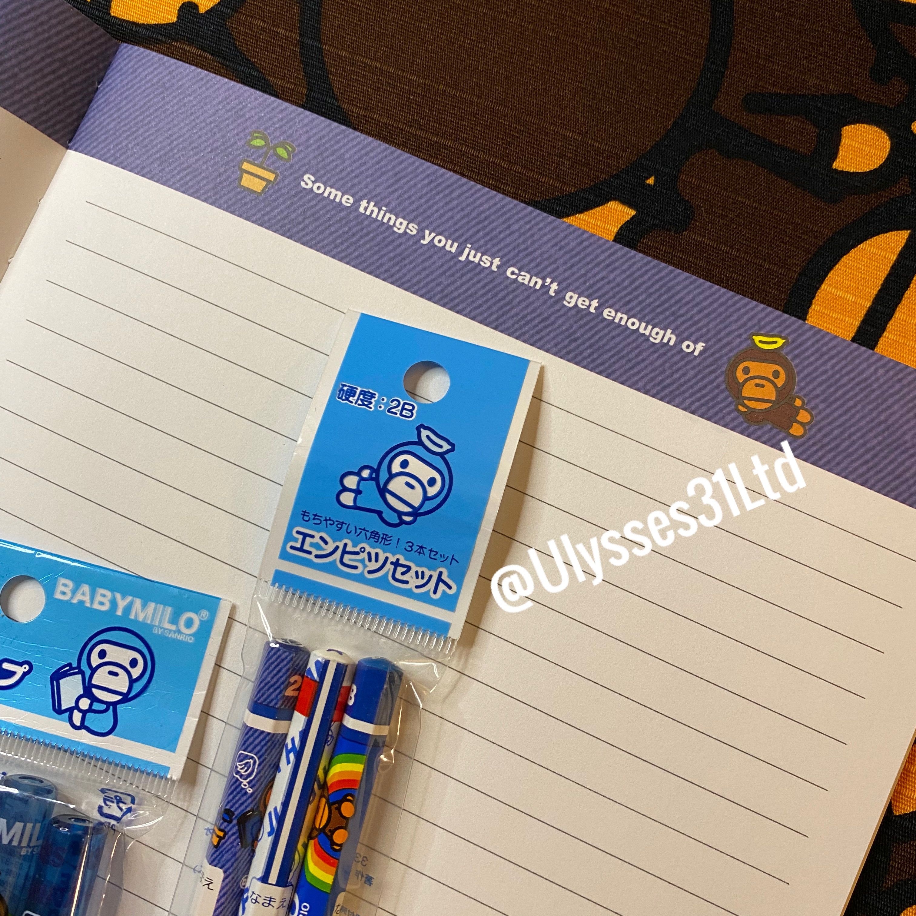 Bape Bape Baby Milo Notebook & Pencil Set Size ONE SIZE - 3 Thumbnail
