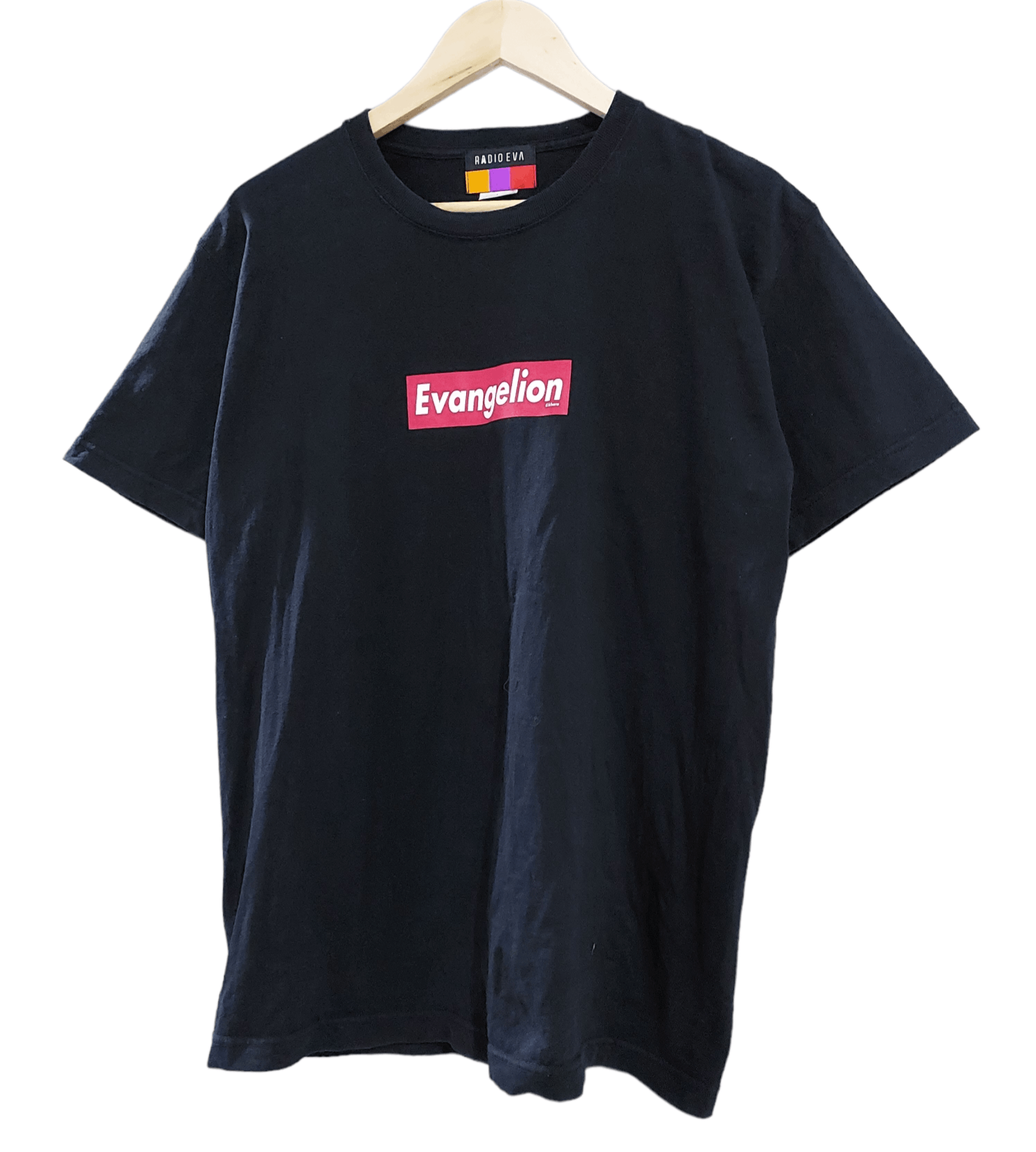 Anime × Japanese Brand EVANGELION BOX LOGO ANIME T SHIRT Size US L / EU 52-54 / 3 - 1 Thumbnail
