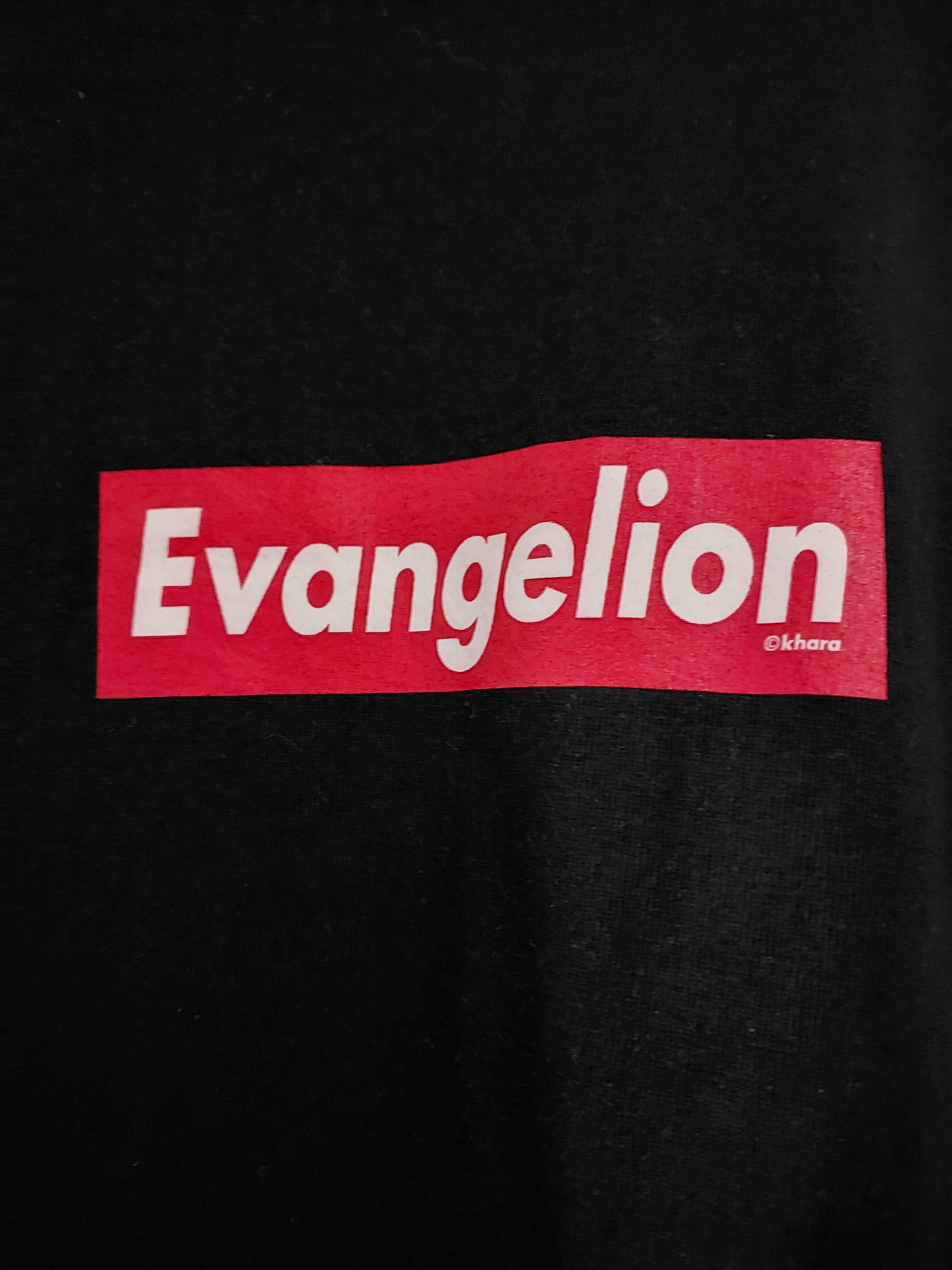 Anime × Japanese Brand EVANGELION BOX LOGO ANIME T SHIRT Size US L / EU 52-54 / 3 - 7 Thumbnail