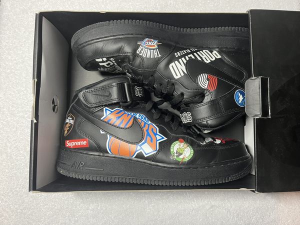 Supreme Supreme x NBA - Nike Air Force 1 Mid | Grailed