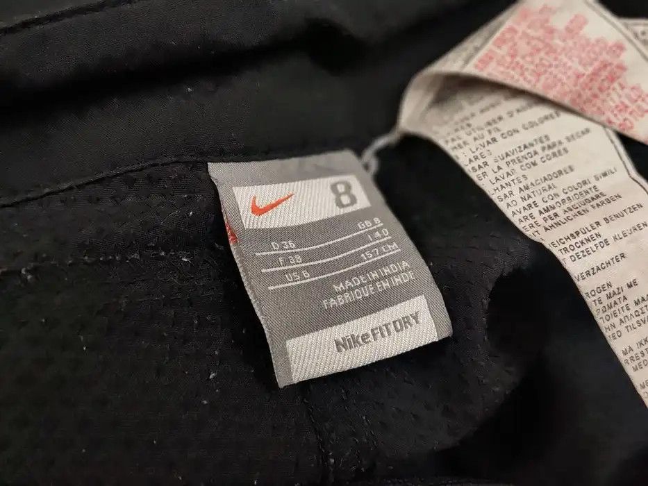 Nike Vintage 90's Nike logo Cargo Black wide light Bondage Pants Size 30" / US 8 / IT 44 - 9 Thumbnail