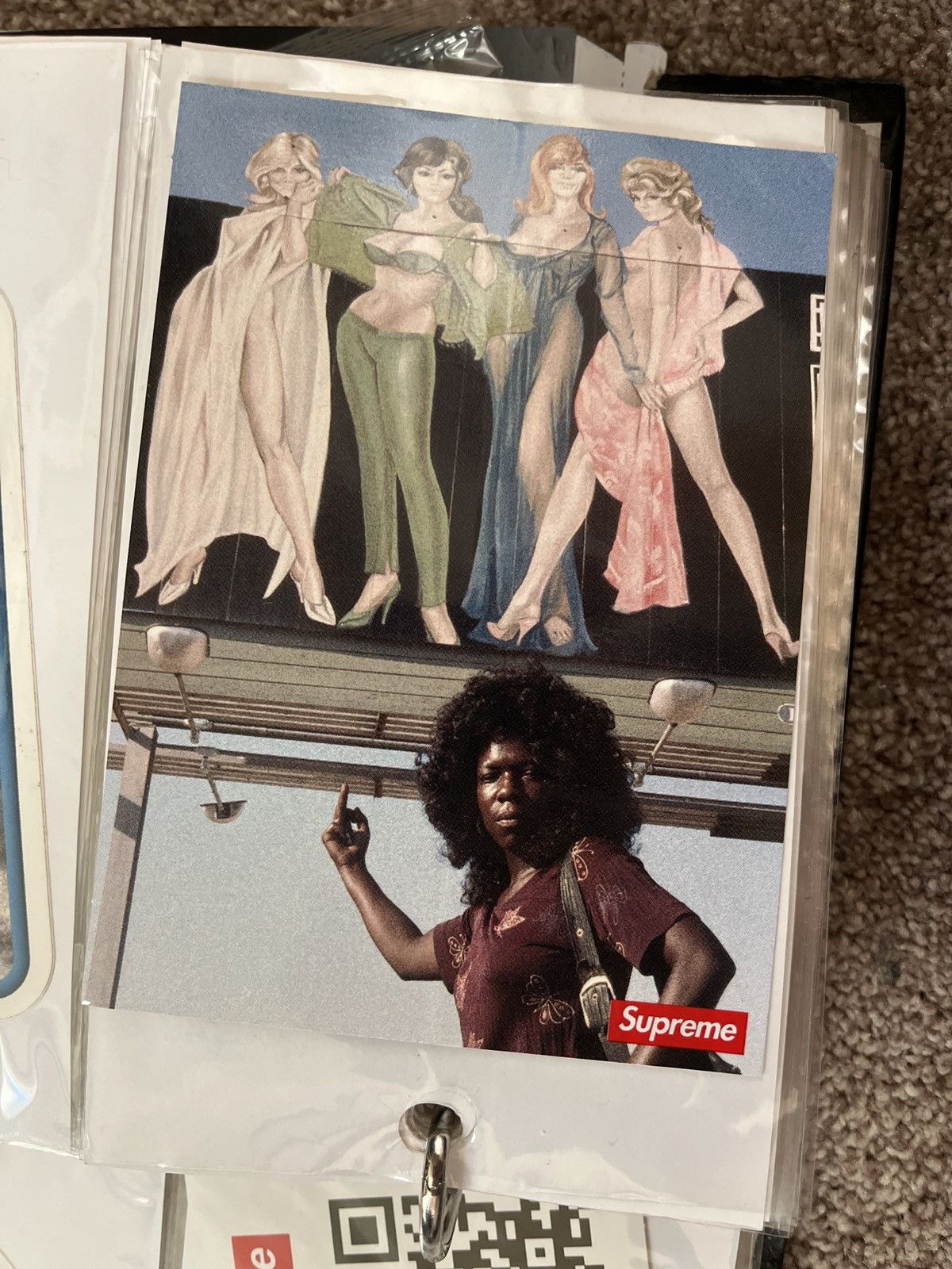 シュプリーム ステッカー 初期 Esther Baxter Sticker Supreme Supreme Esther Baxter Photo Sticker | Grailed