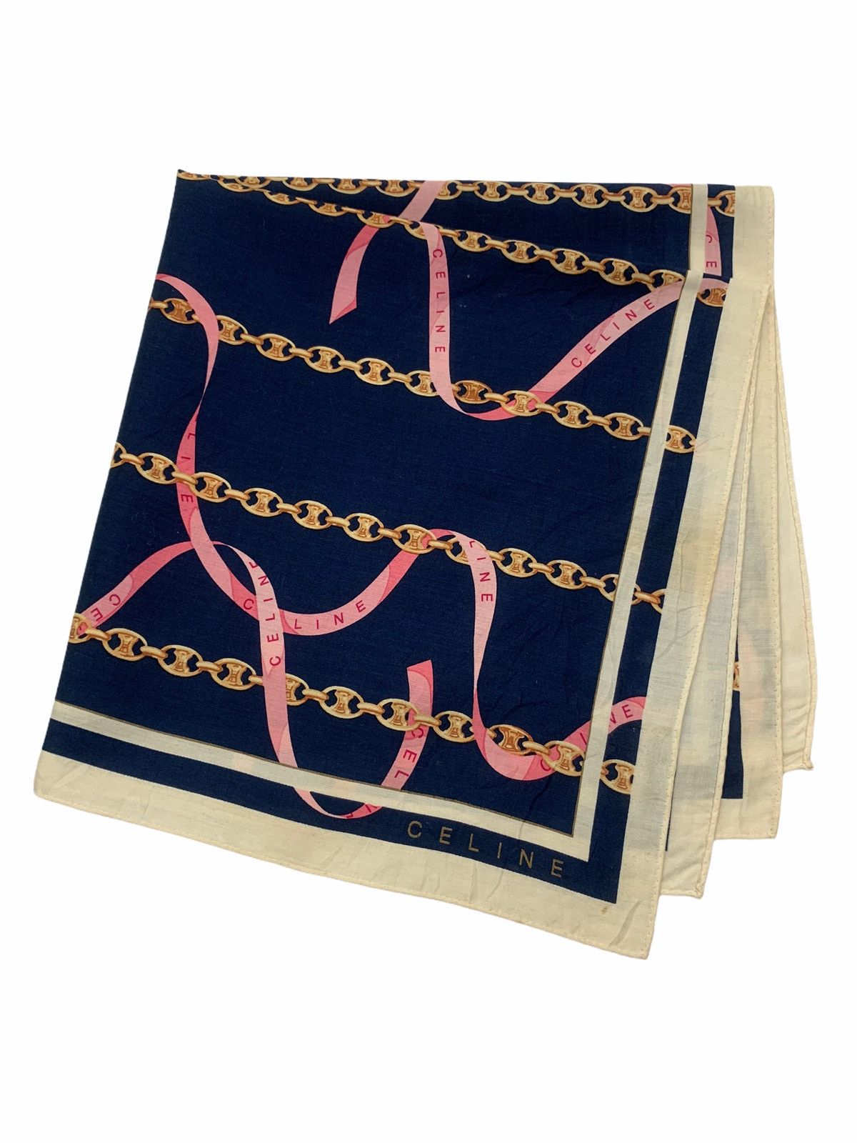 Celine celine bandana handkerchief neckerchief turban pocketsquare Size ONE SIZE - 1 Thumbnail