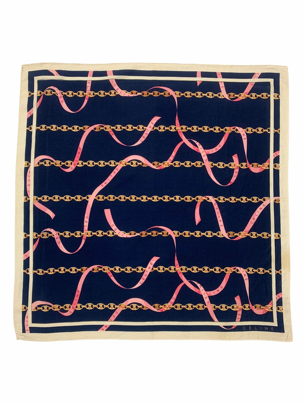 Celine celine bandana handkerchief neckerchief turban pocketsquare Size ONE SIZE - 3 Thumbnail
