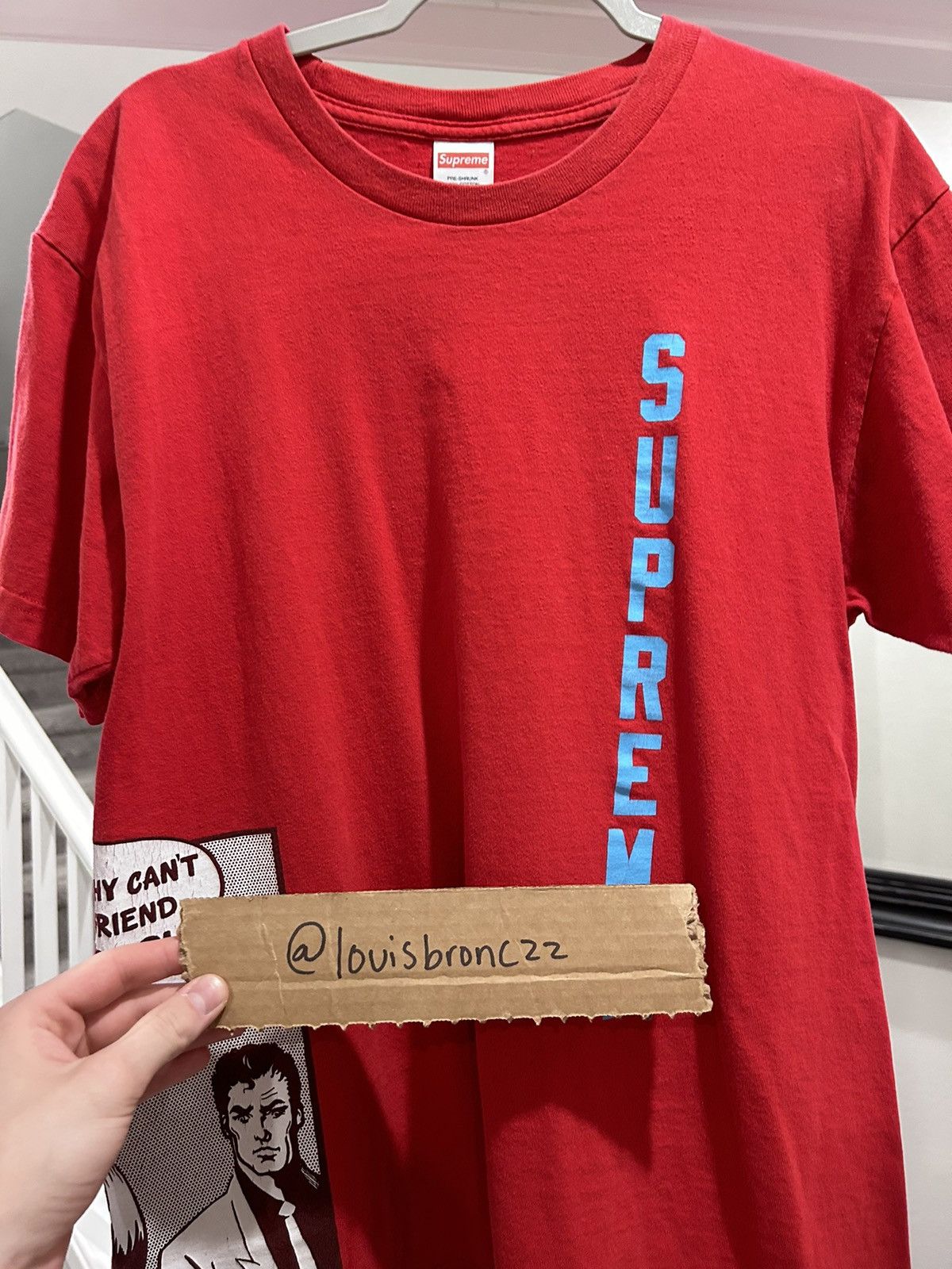 Supreme supreme x thrasher tee Size US L / EU 52-54 / 3 - 1 Thumbnail