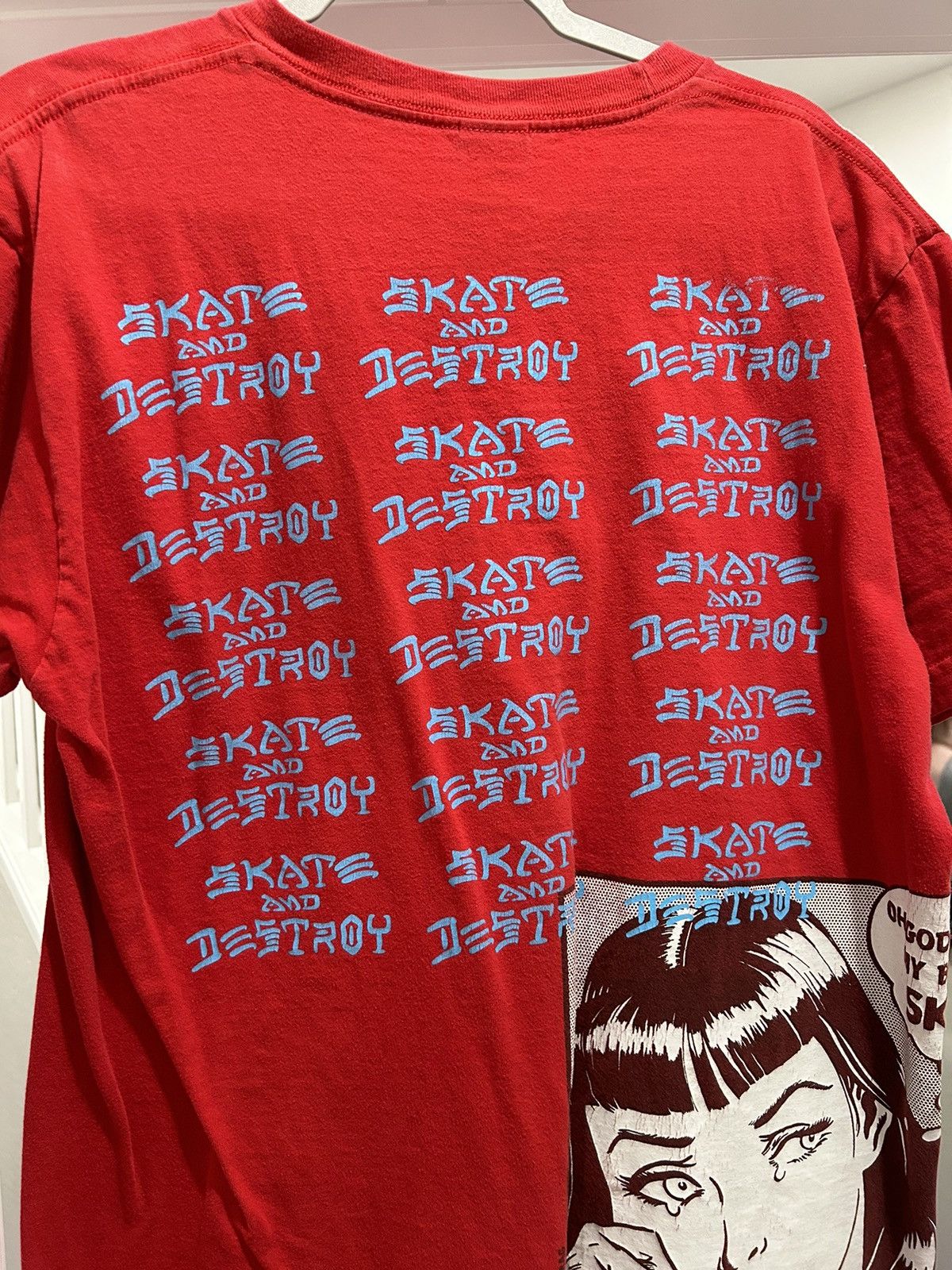Supreme supreme x thrasher tee Size US L / EU 52-54 / 3 - 2 Thumbnail