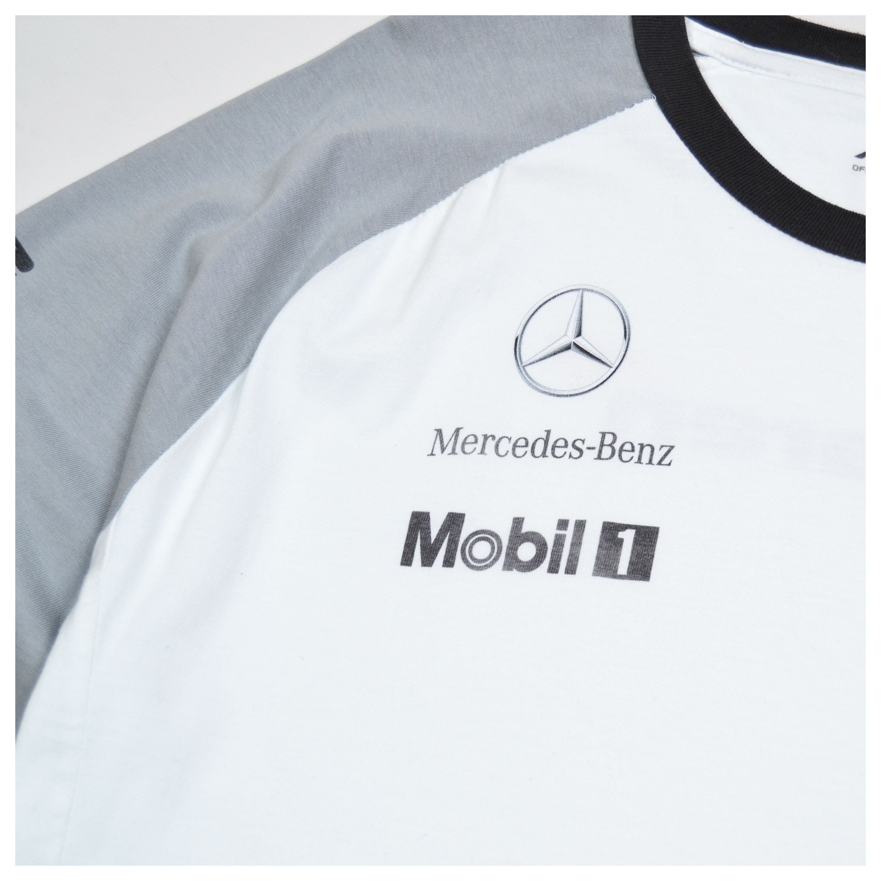 Formula 1 × Malcolm McLaren × Mercedes-Benz Vintage Mercedes McLaren Kevin Magnussen Pirelli F1 T Shirt Size US XXL / EU 58 / 5 - 5 Thumbnail