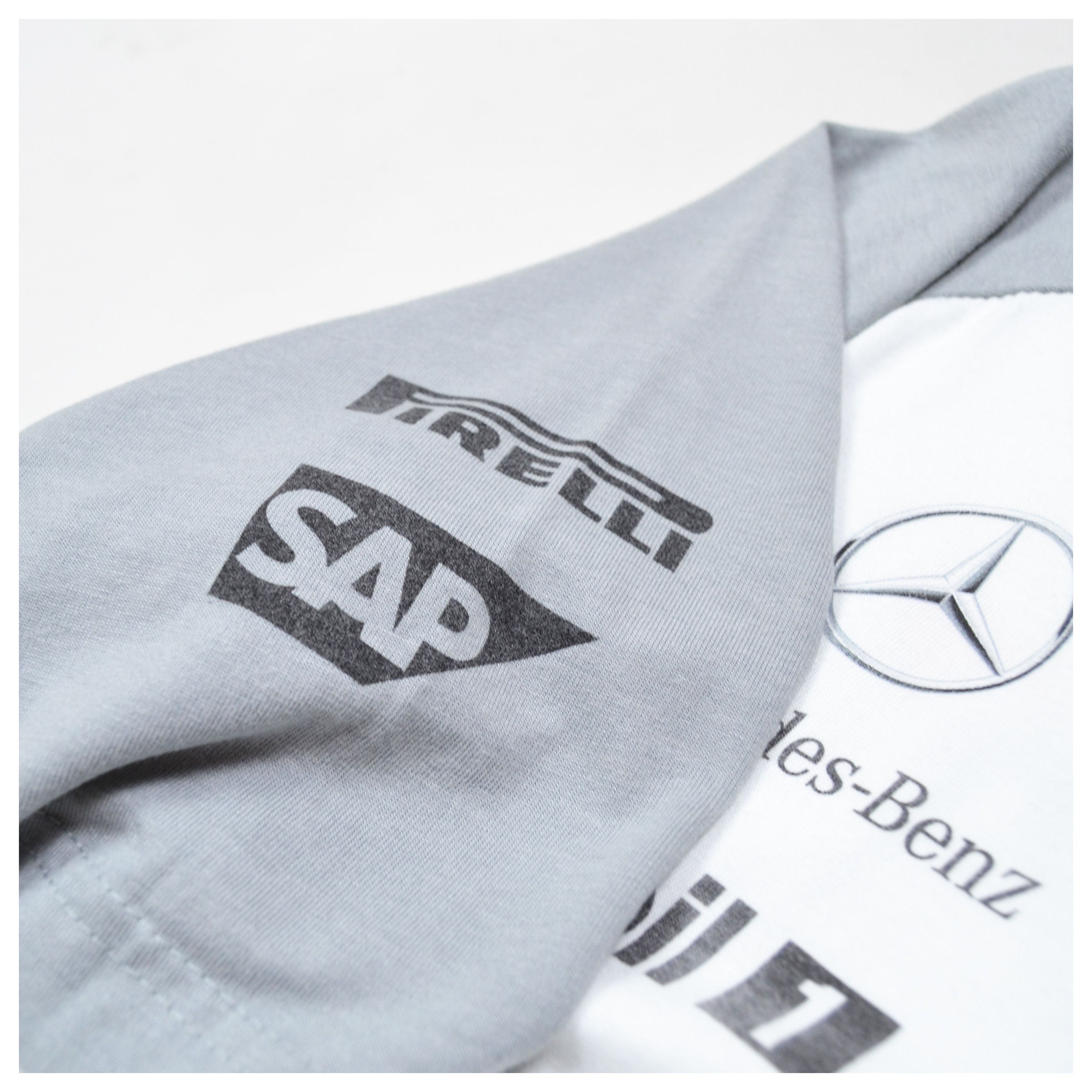 Formula 1 × Malcolm McLaren × Mercedes-Benz Vintage Mercedes McLaren Kevin Magnussen Pirelli F1 T Shirt Size US XXL / EU 58 / 5 - 16 Thumbnail