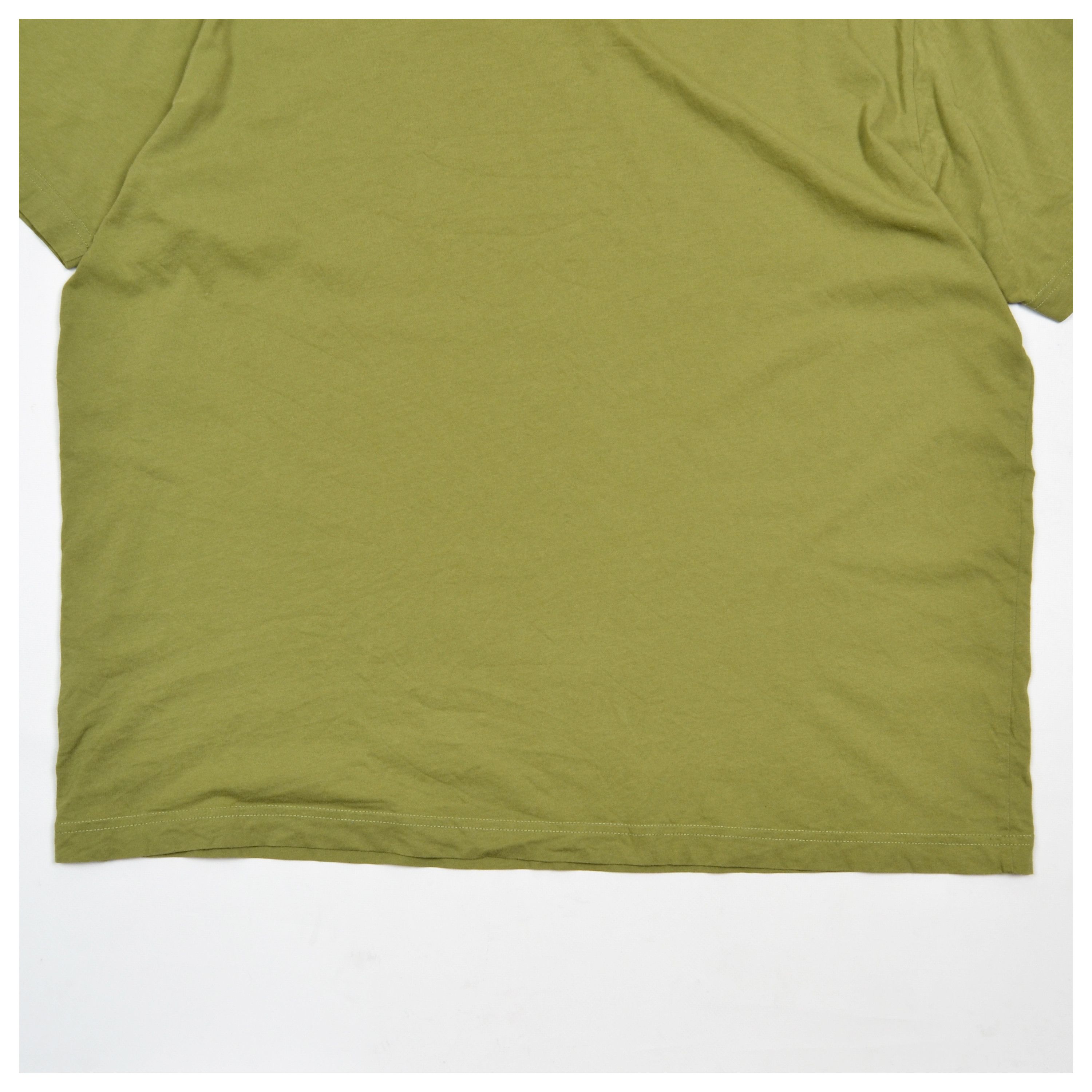 Belstaff × Vintage Belstaff 3XL Olive Green Big Logo Cotton T Shirt Size US XXL / EU 58 / 5 - 20 Thumbnail