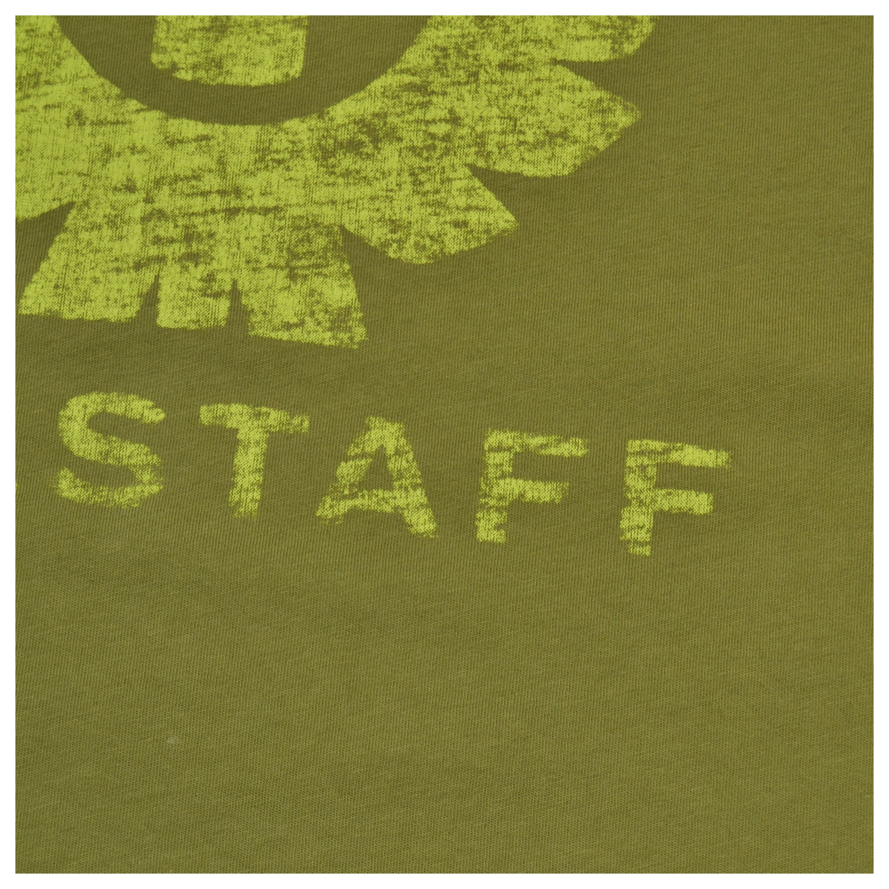 Belstaff × Vintage Belstaff 3XL Olive Green Big Logo Cotton T Shirt Size US XXL / EU 58 / 5 - 5 Thumbnail