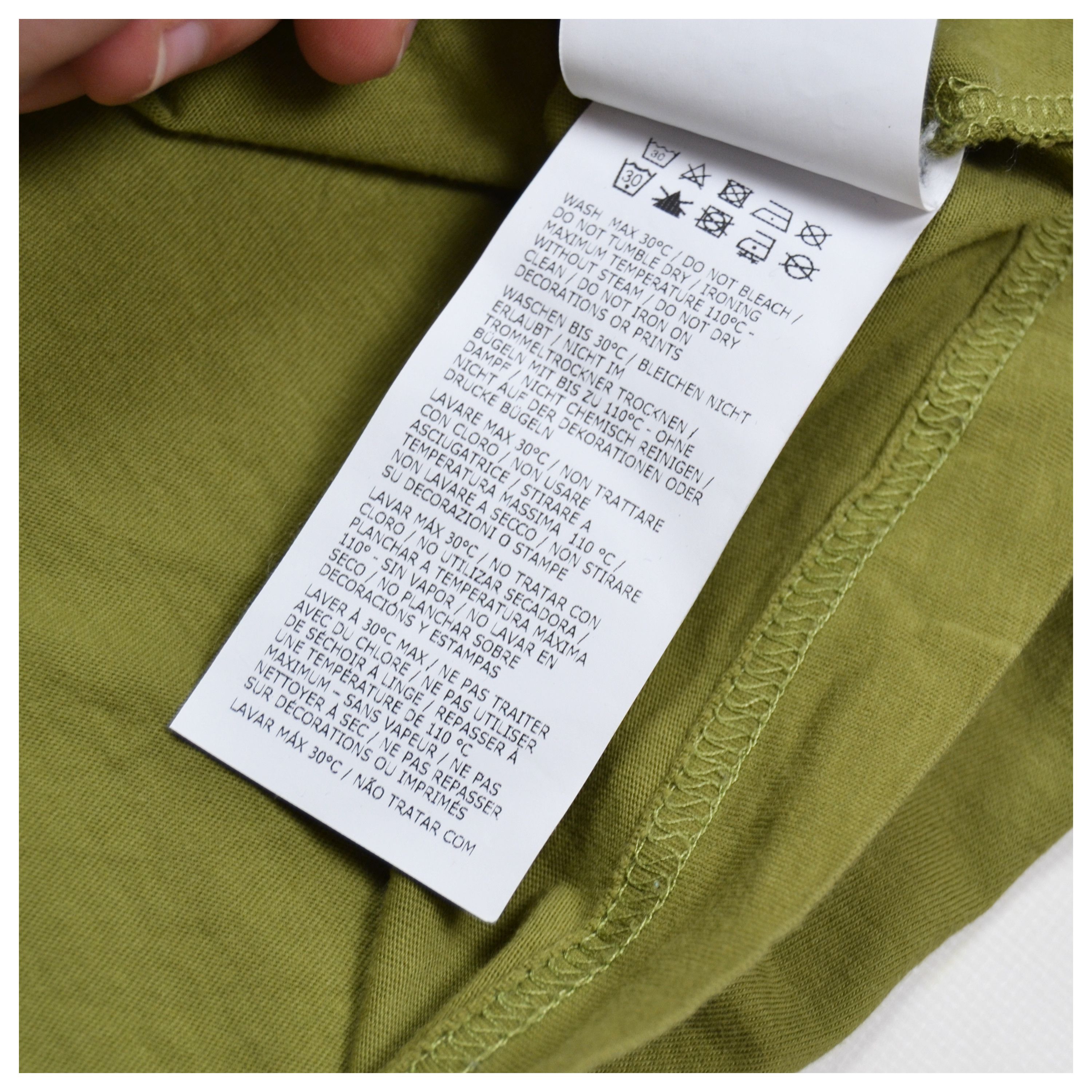 Belstaff × Vintage Belstaff 3XL Olive Green Big Logo Cotton T Shirt Size US XXL / EU 58 / 5 - 15 Thumbnail