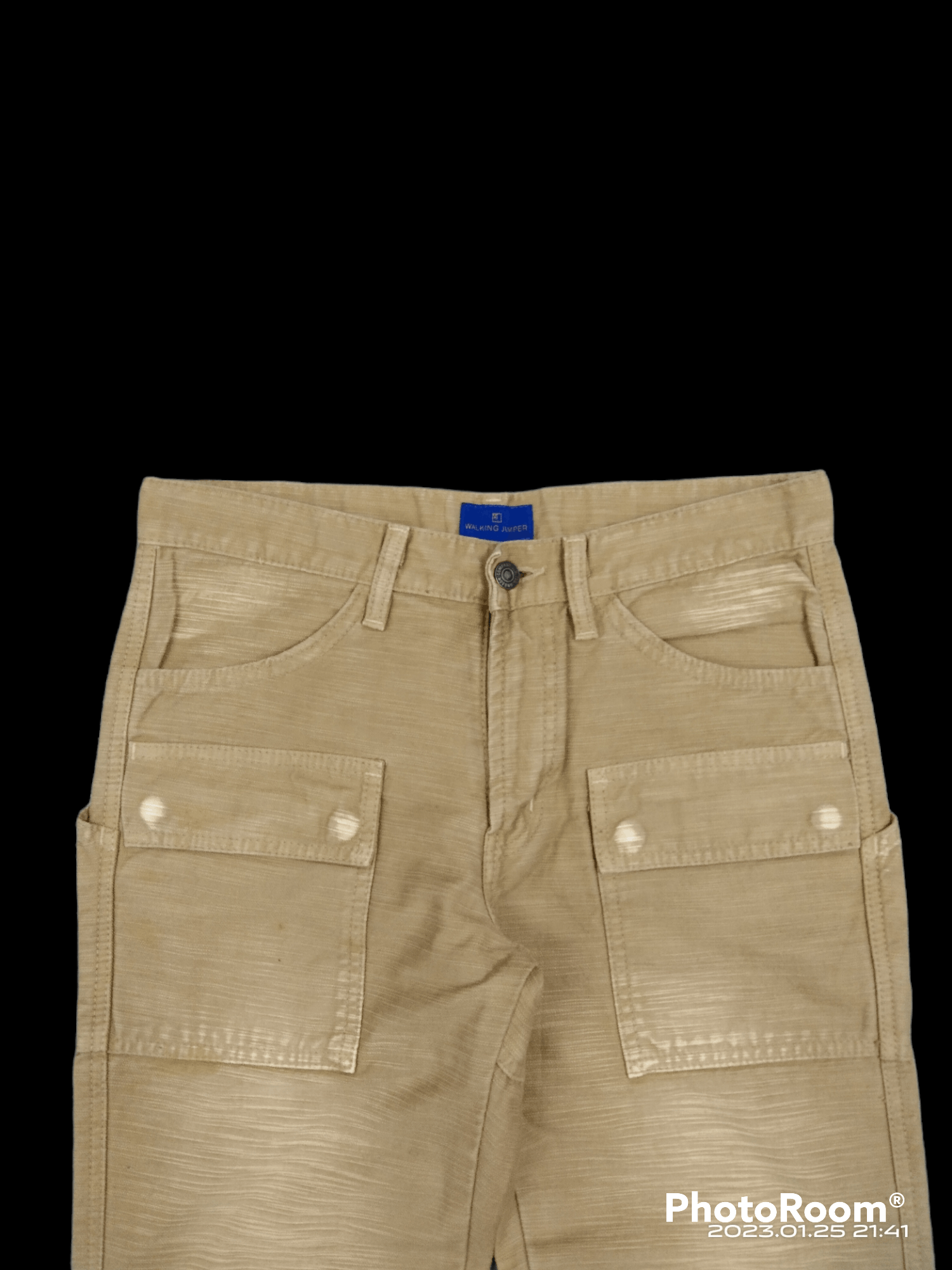 Japanese Brand WASHED TAM BROWN BUSHPANTS DOUBLE POCKET WALKING JUMPER Size US 30 / EU 46 - 3 Thumbnail