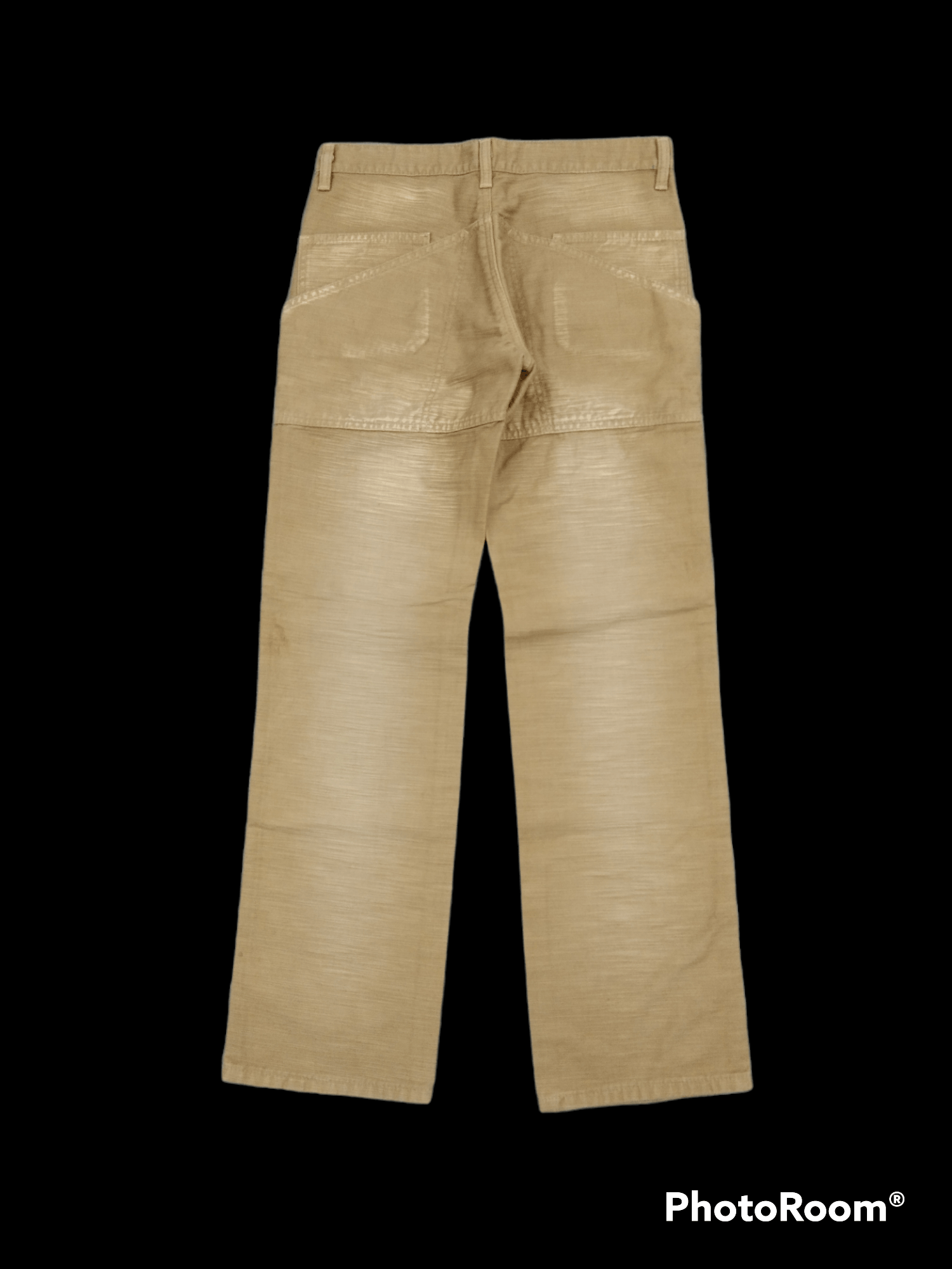 Japanese Brand WASHED TAM BROWN BUSHPANTS DOUBLE POCKET WALKING JUMPER Size US 30 / EU 46 - 2 Thumbnail