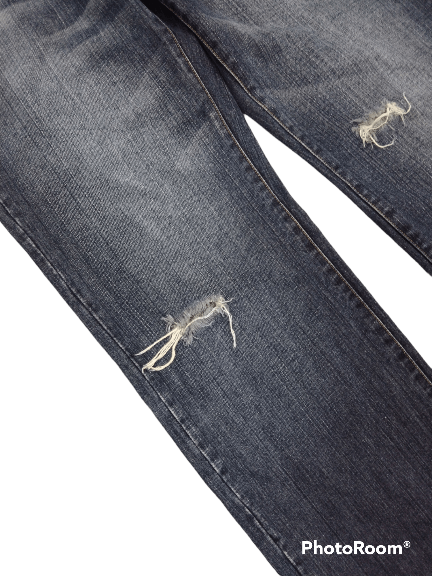 Japanese Brand SUPER SICK RIPED CUSTOM CULTURE DENIM PANTS Size US 33 - 5 Thumbnail