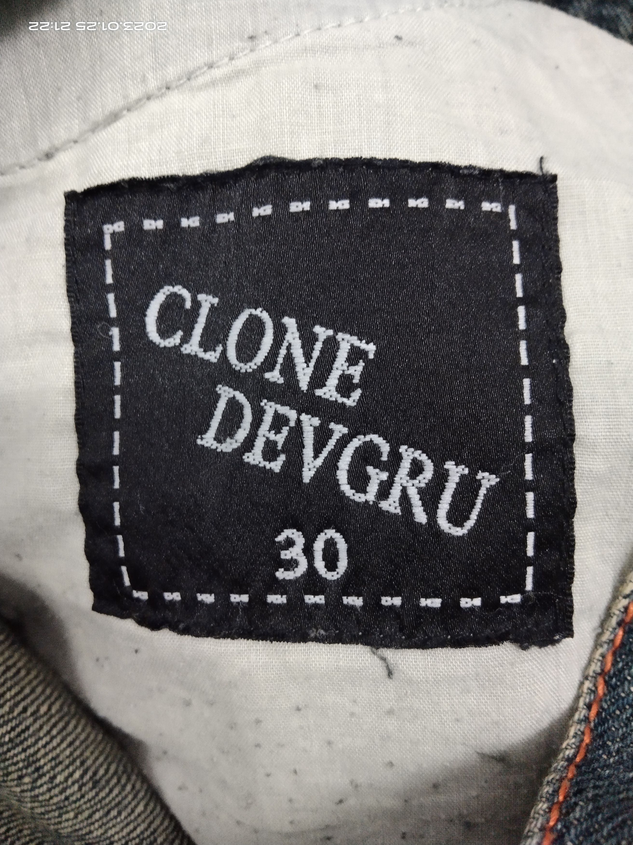 Japanese Brand SUPER SICK RUSTY CLONE DEVGRU DENIM PANTS Size US 30 / EU 46 - 8 Thumbnail