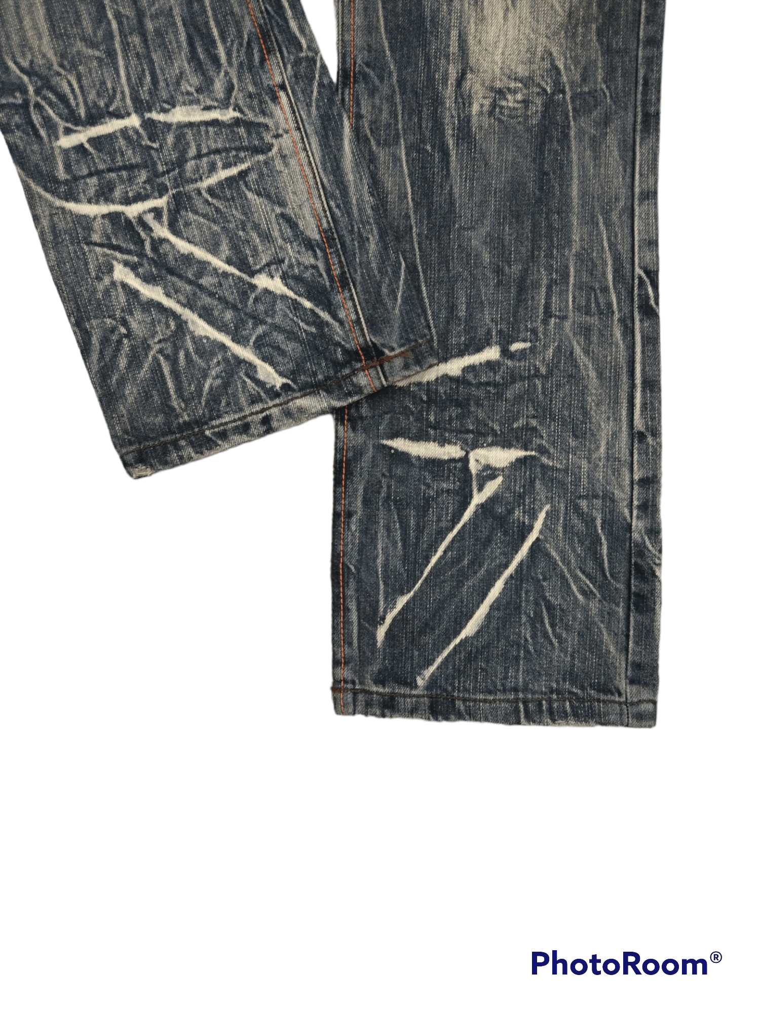 Japanese Brand SUPER SICK RUSTY CLONE DEVGRU DENIM PANTS Size US 30 / EU 46 - 6 Thumbnail