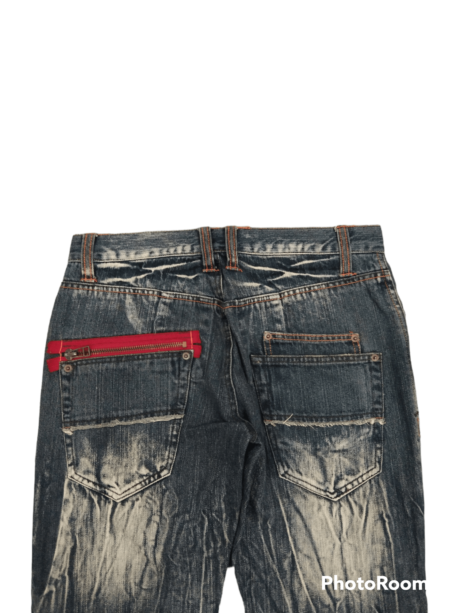 Japanese Brand SUPER SICK RUSTY CLONE DEVGRU DENIM PANTS Size US 30 / EU 46 - 5 Thumbnail