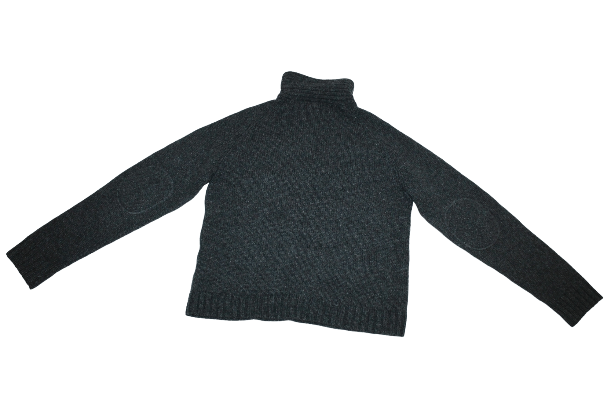 Mulberry Mulberry High Neck Australian Lambswool Cable Knit Sweater Size US M / EU 48-50 / 2 - 13 Thumbnail