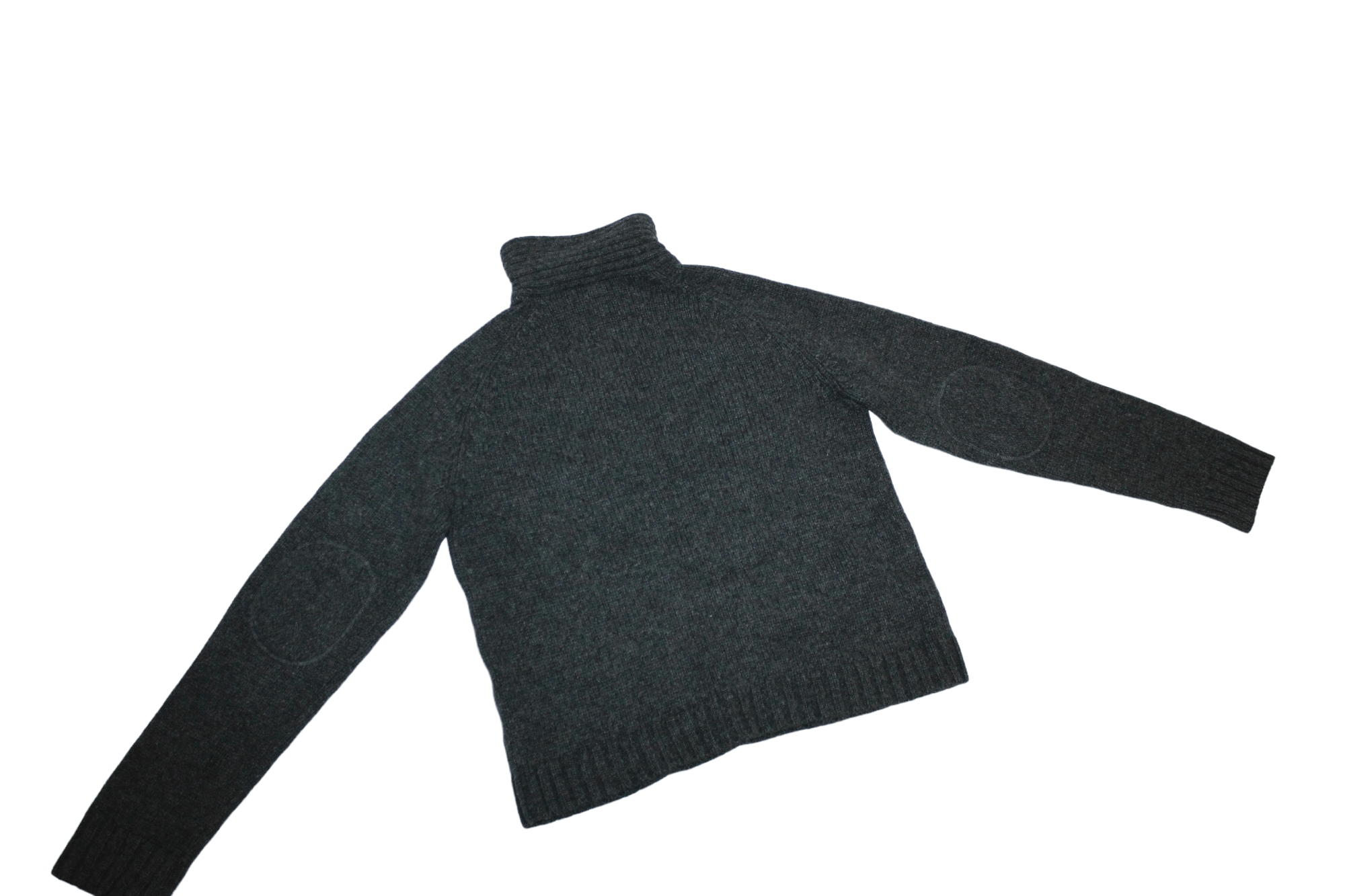 Mulberry Mulberry High Neck Australian Lambswool Cable Knit Sweater Size US M / EU 48-50 / 2 - 7 Thumbnail