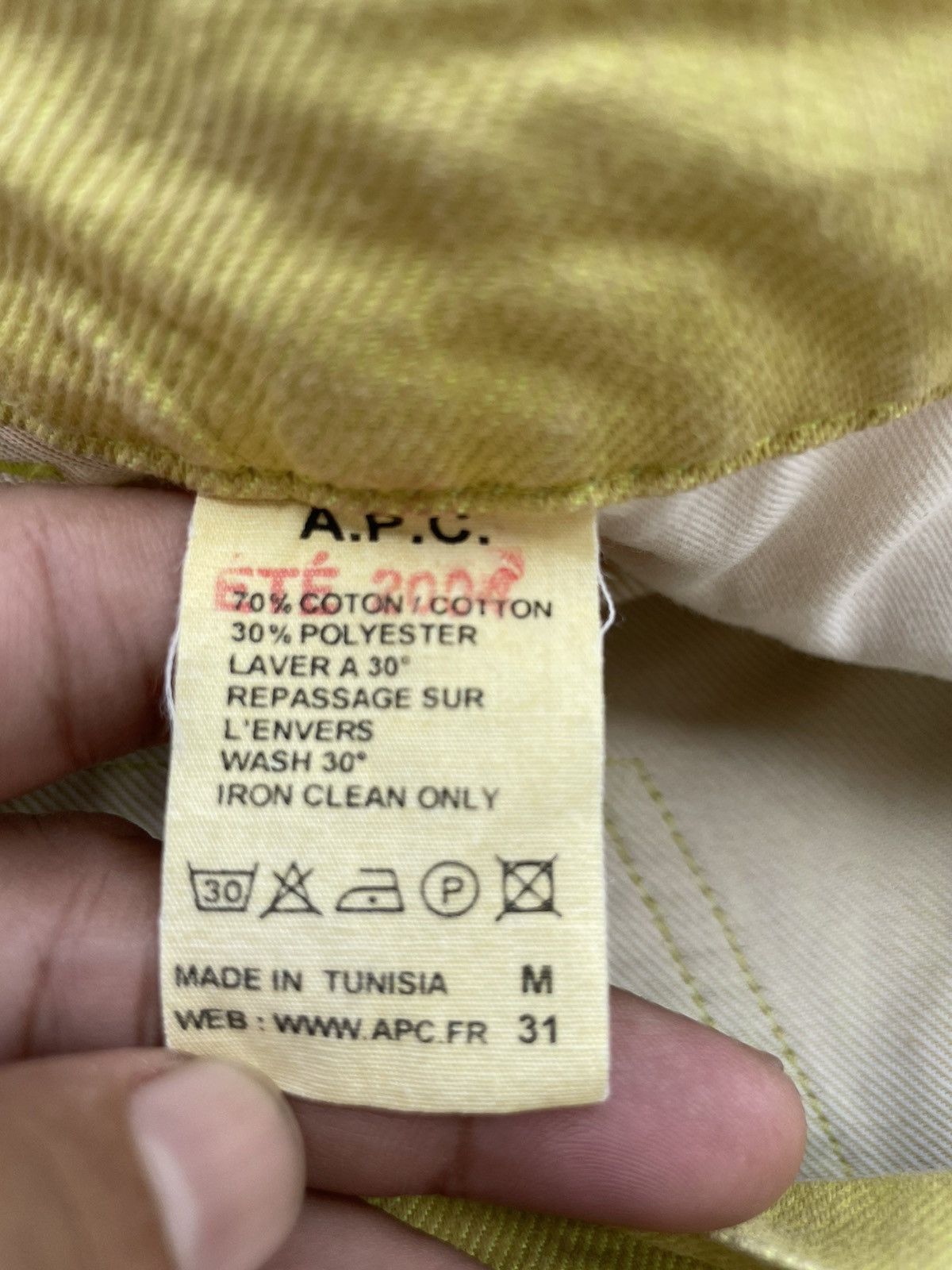 A.P.C. A.p.c light washed jeans Size US 34 / EU 50 - 13 Thumbnail