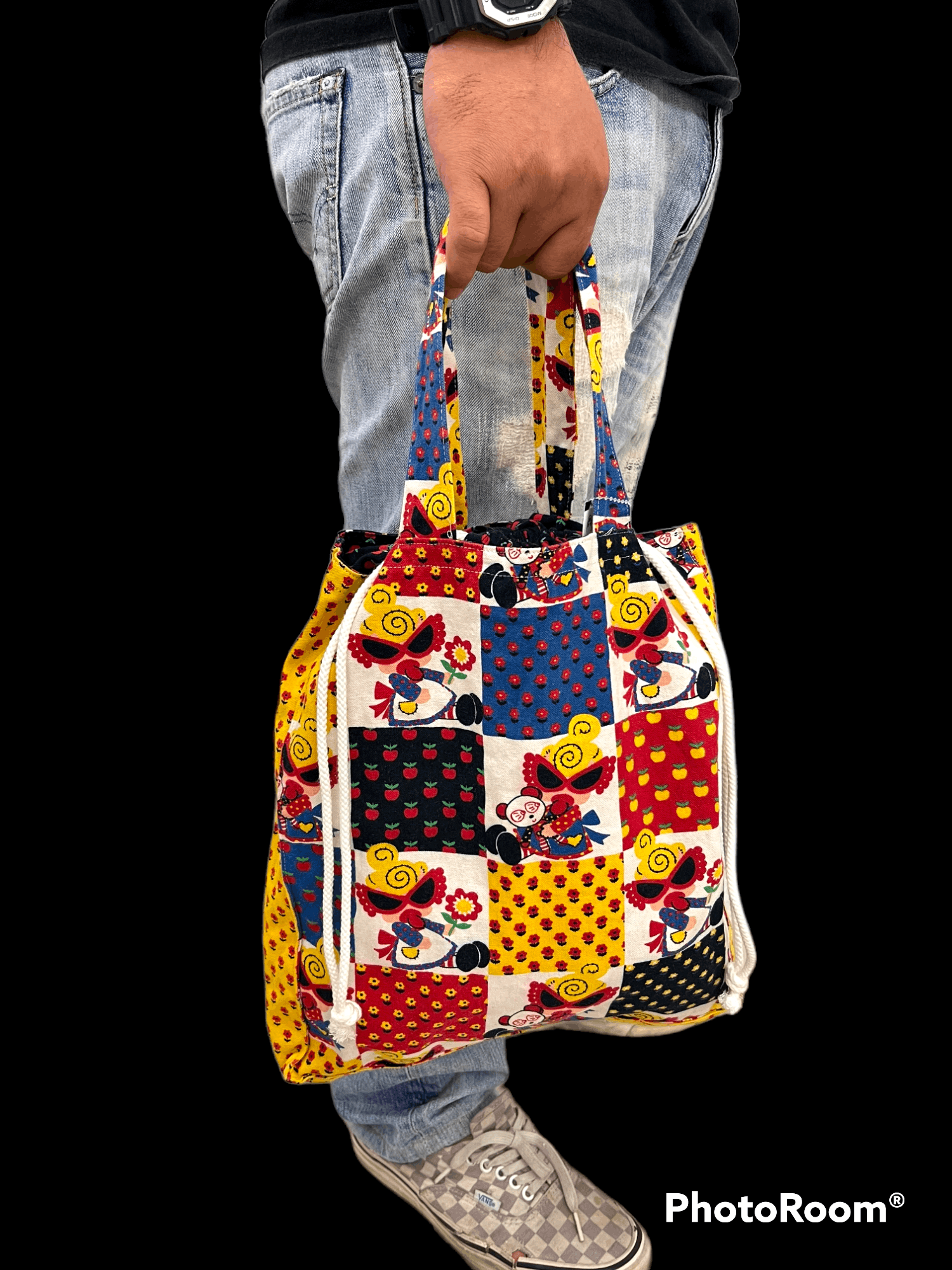 Hysteric Glamour HYSTERIC DRAWSTRING TOTE BAG Size ONE SIZE - 1 Thumbnail