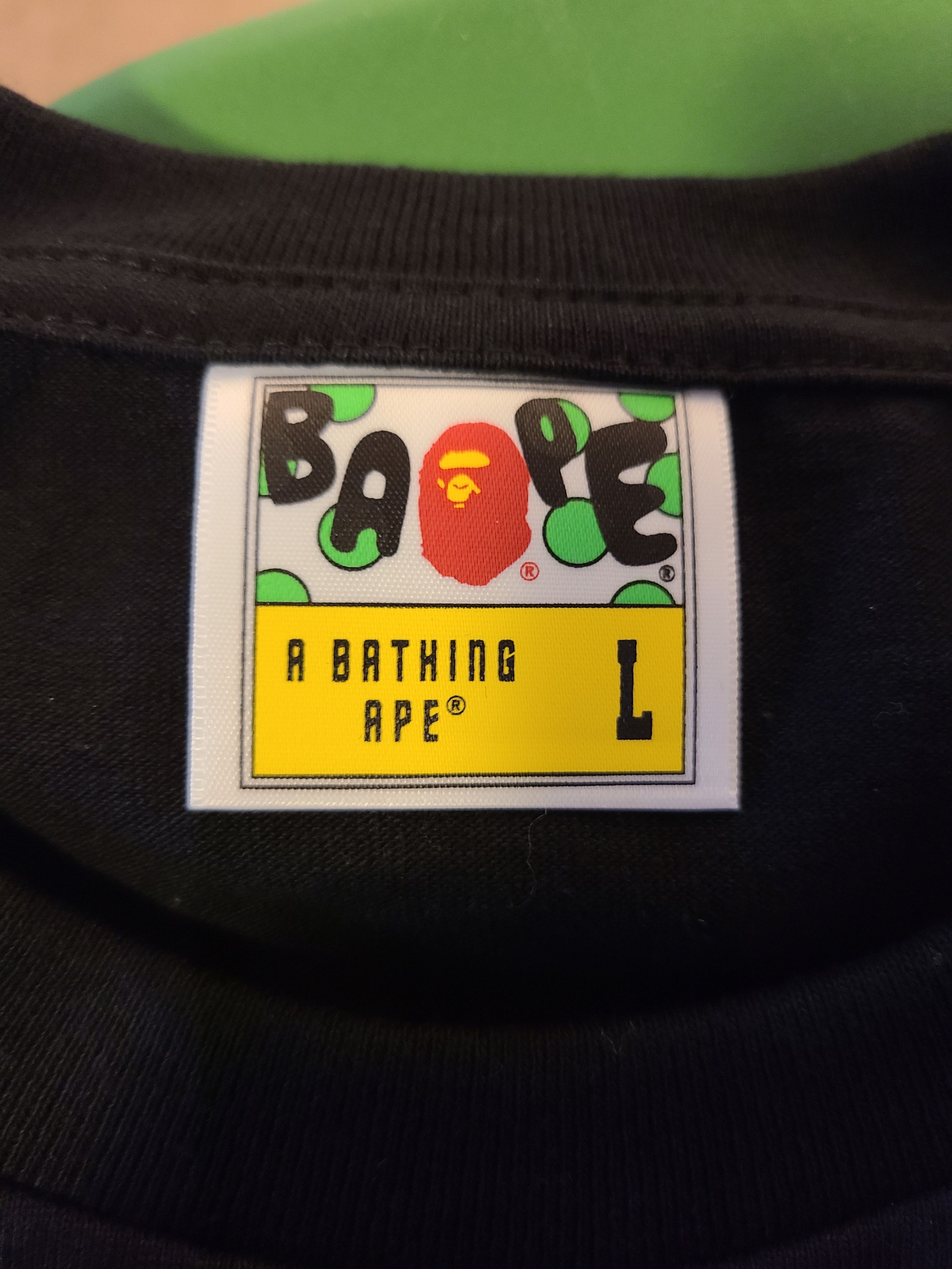 Bape SS21 BAPE x GILBERT & GEORGE FLIGHT TEE Size US L / EU 52-54 / 3 - 3 Thumbnail