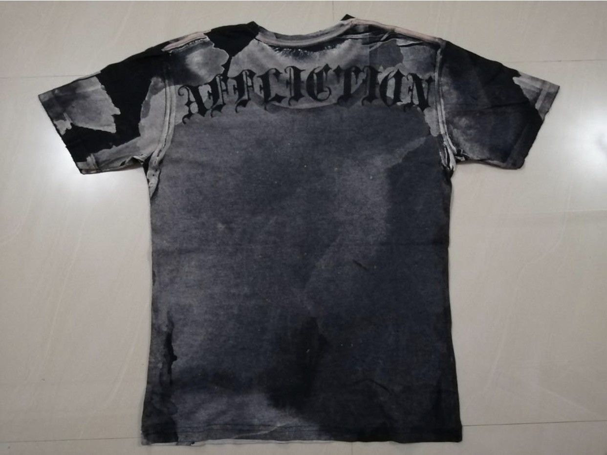 Affliction × Rap Tees Cyber Y2K Affliction Skulls Angle Grunge Rap Sematary Tshirt Size US L / EU 52-54 / 3 - 3 Thumbnail