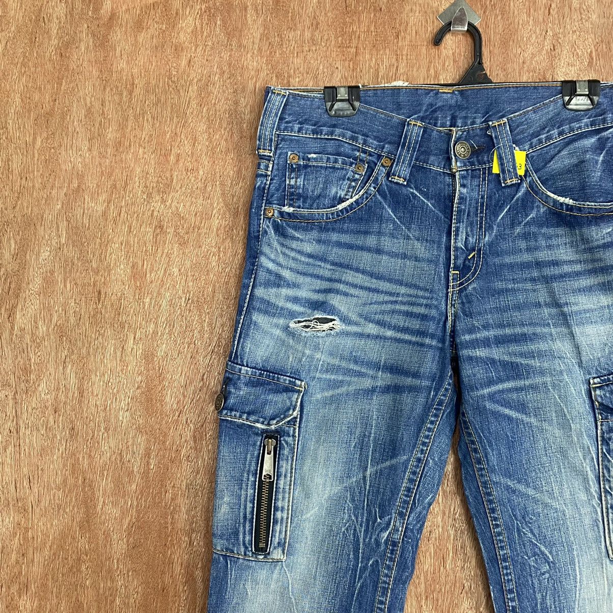 Levi's DL Levis Strauss Blue Multipocket Denim Jeans Pants #1963 Size US 32 / EU 48 - 5 Thumbnail
