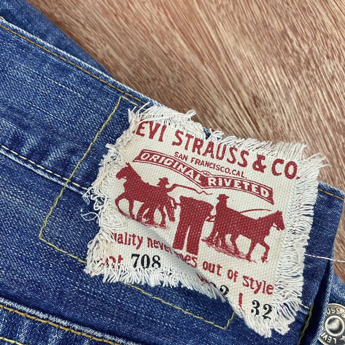 Levi's DL Levis Strauss Blue Multipocket Denim Jeans Pants #1963 Size US 32 / EU 48 - 18 Thumbnail