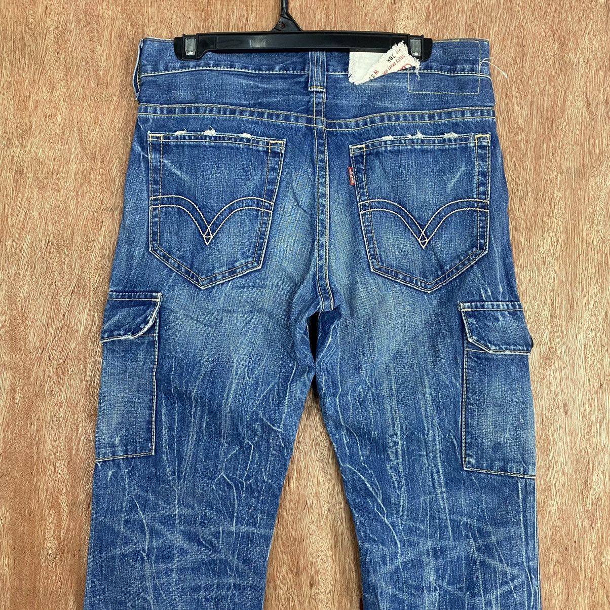 Levi's DL Levis Strauss Blue Multipocket Denim Jeans Pants #1963 Size US 32 / EU 48 - 14 Thumbnail