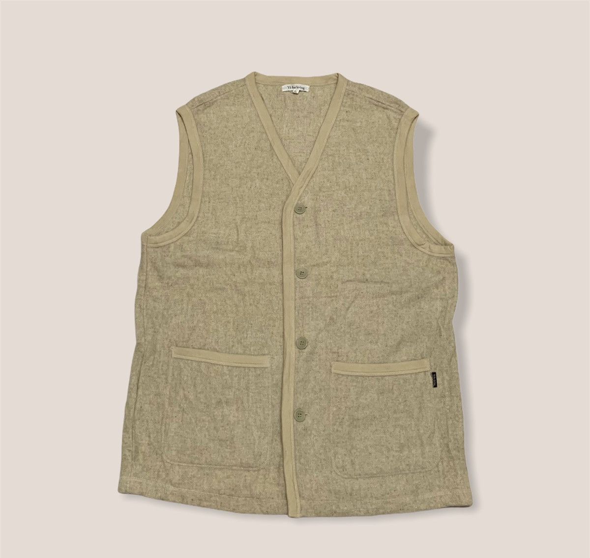 Y's for Men × Yohji Yamamoto Yohji Yamamoto Wool jacket - Y’s Vest Jacket Size US L / EU 52-54 / 3 - 2 Thumbnail